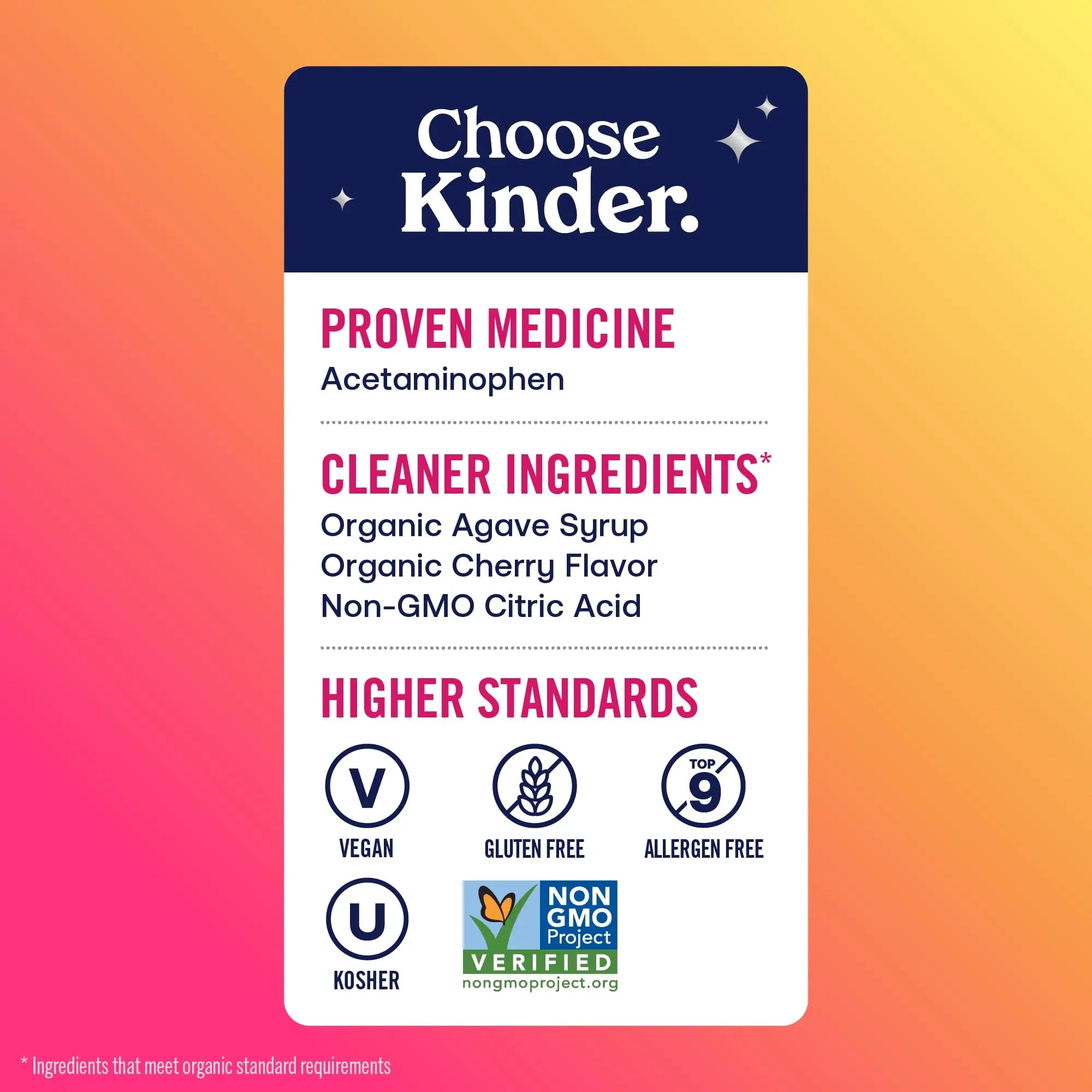 KinderMed Kids' Pain & Fever Medicine, for Ages 2-11 Years, No Dyes, No Artificial Flavors, No Artificial Sweeteners, Vegan, Non-GMO, Gluten Free, Organic Cherry Flavor, Two Pack, 2 x 4 fl. oz KinderMed buy supplements canada