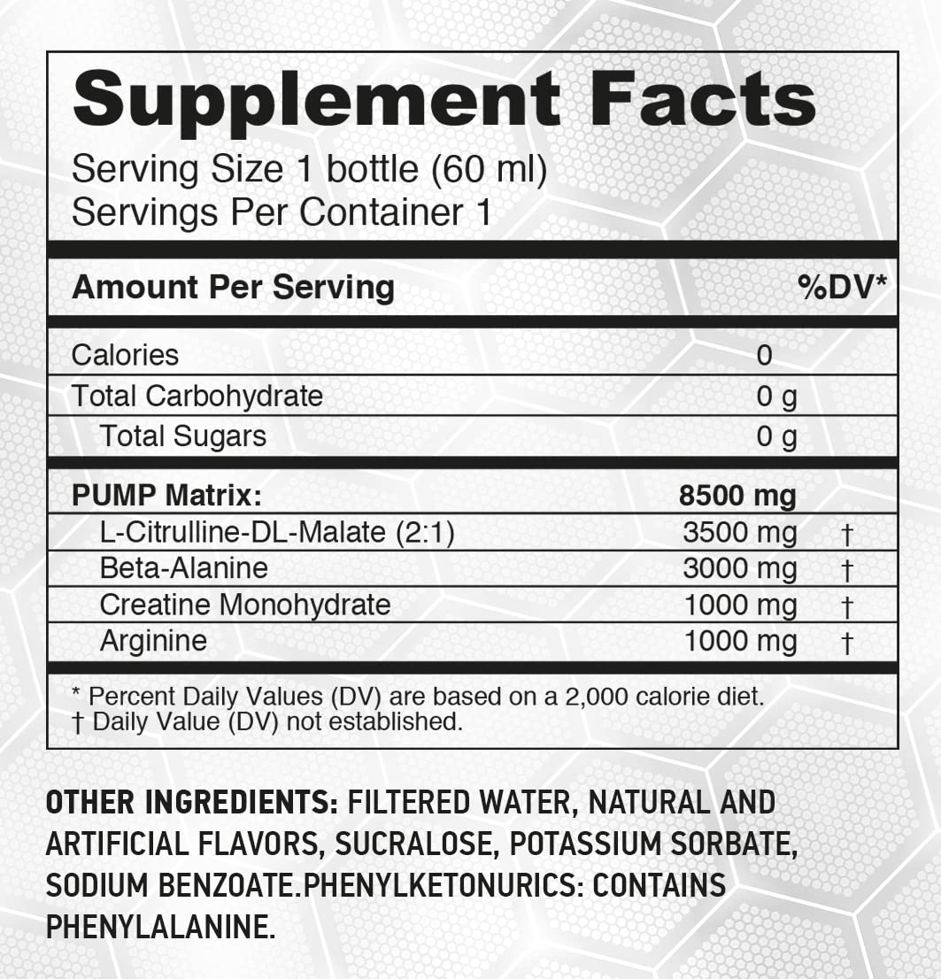 HARDLABZ Pump – Non-Stimulant Caffeine Free Powerful Liquid Pre-Workout Energy Shot HARDLABZ buy supplements canada