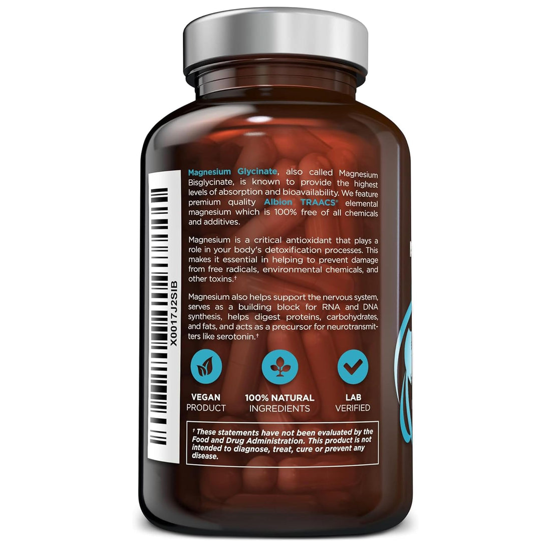OmniBiotics Magnesium Glycinate Supplement – with 100% Pure Albion TRAACS Bisglycinate Chelate for Sleep, Muscle OmniBiotics buy supplements canada