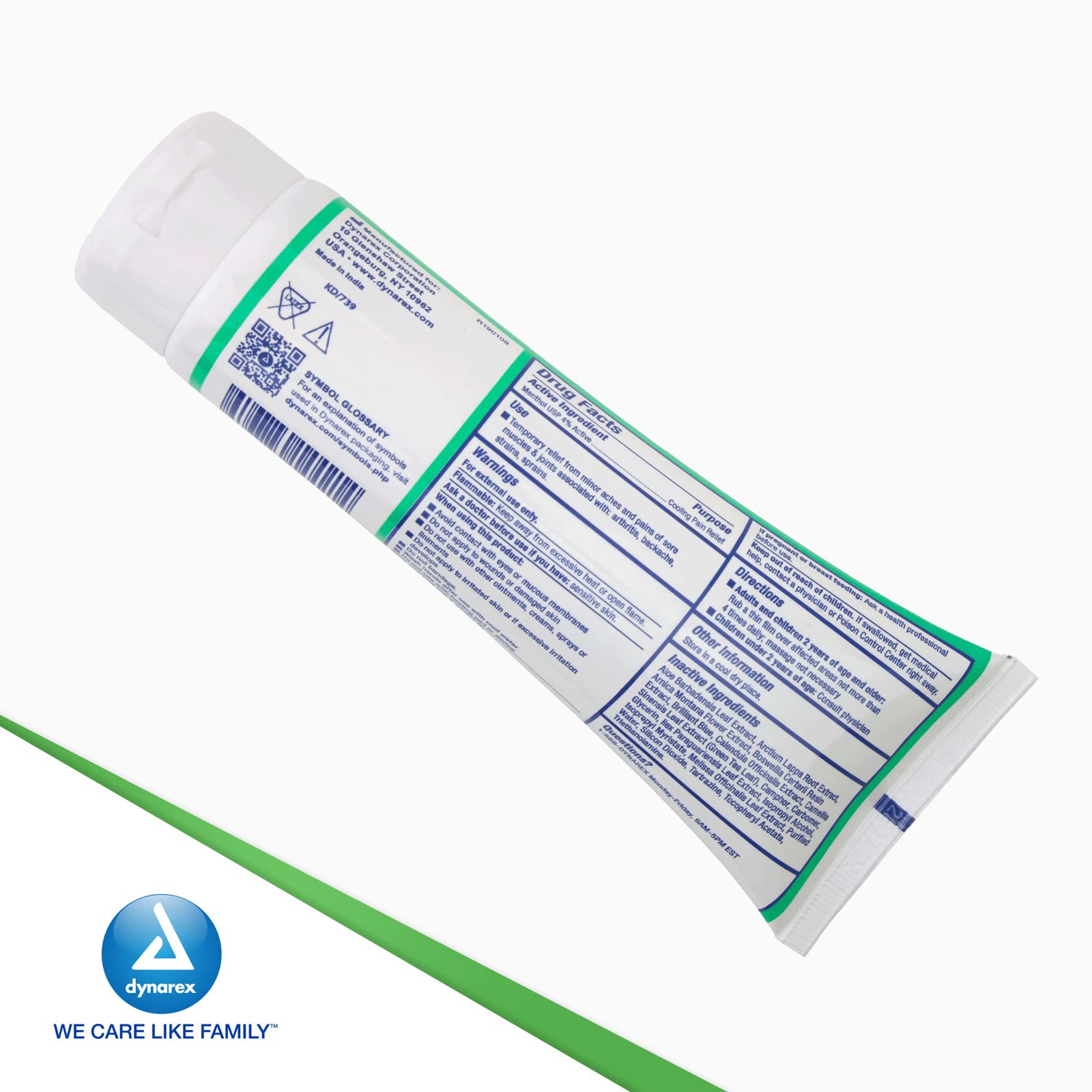 Dynarex X-treme Freeze Pain Relieving Cold Therapy Gel 4oz. Tube 1442 Dynarex buy supplements canada