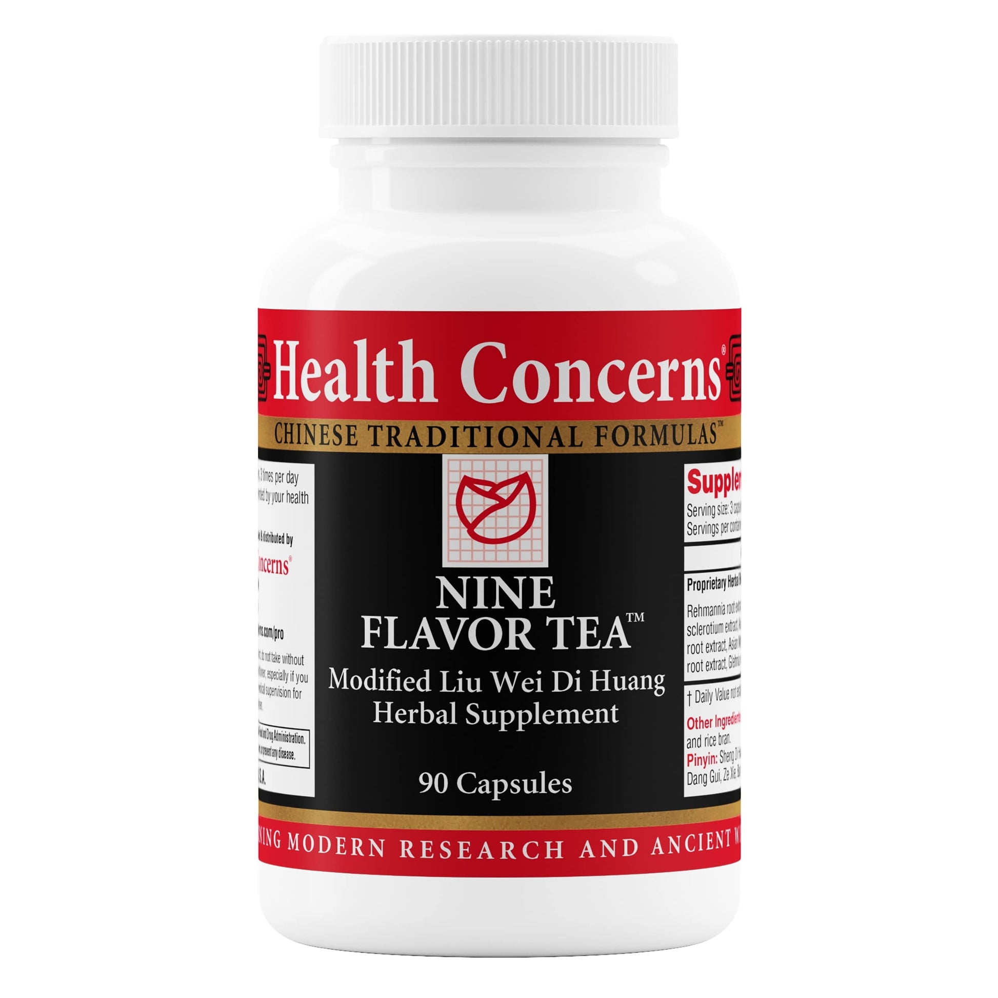 Health Concerns Nine Flavor Tea – Immune Support, Kidney Support & Lymphatic Health – Chinese Herbal Supplement for Oral Health, Night Sweats, Blurred Vision – 90 Capsules Health Concerns buy supplements canada