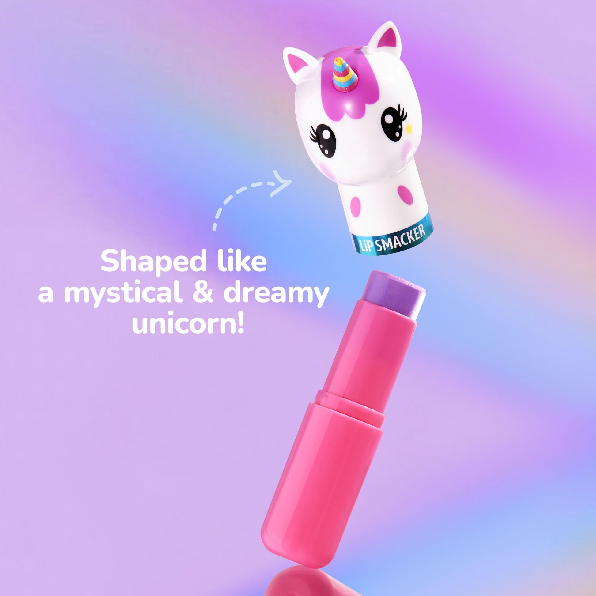 Lip Smacker Lippy Pals Unicorn, Flavored Moisturizing & Smoothing Soft Shine Lip Balm, Hydrating & Protecting Fun Tasty Flavors, Cruelty-Free & Vegan - Unicorn Magic Lip Smacker buy supplements canada
