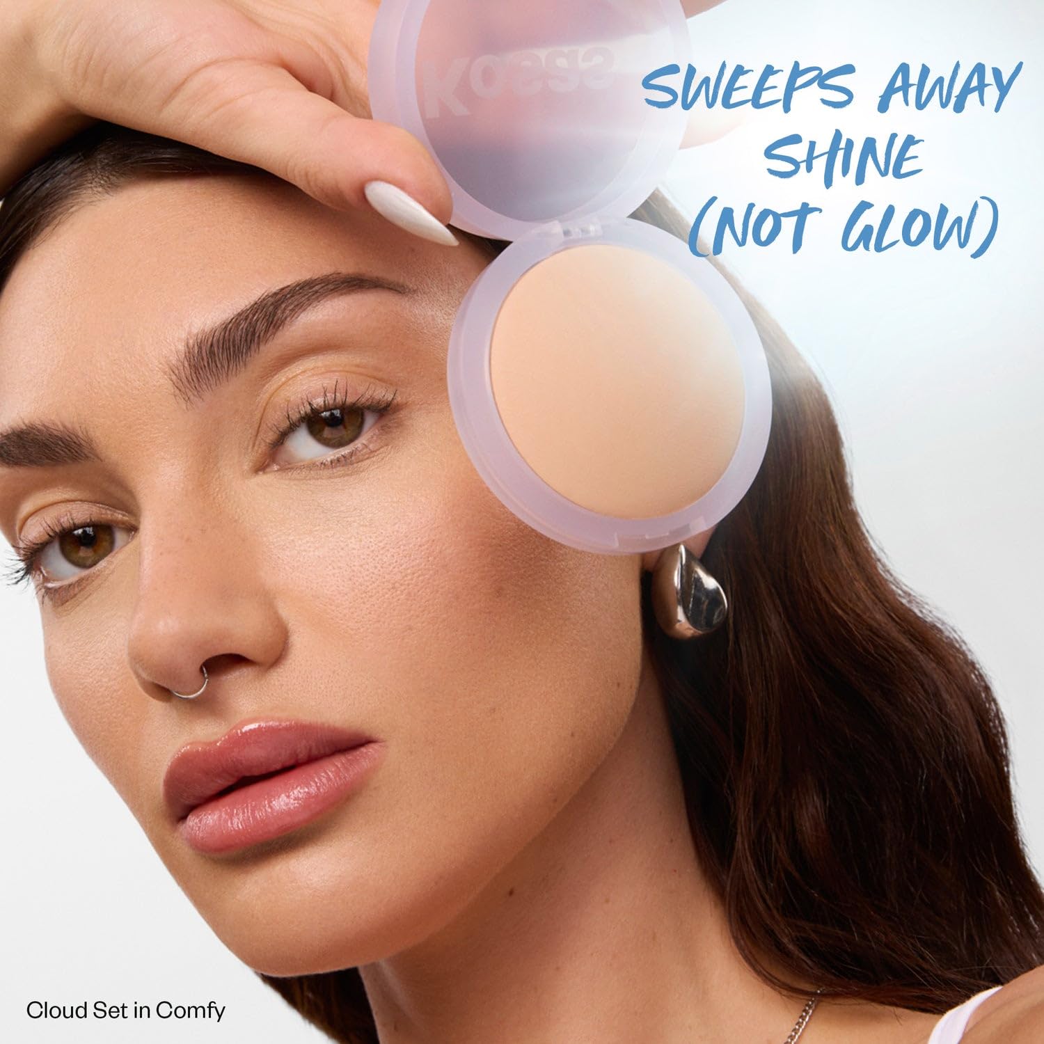 Kosas Cloud Set Pressed Setting Powder – Translucent Shine Control Face Powder, Soft Matte Finish, Comfy (Sheer Medium) Kosas buy supplements canada