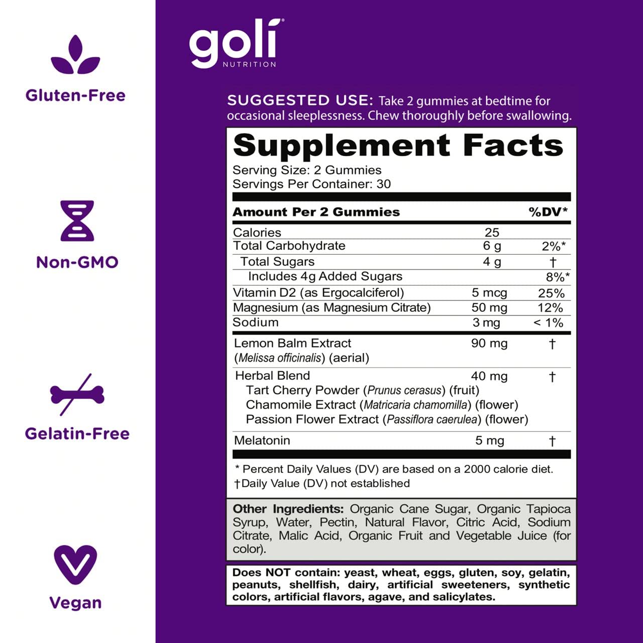 Goli - Sleep, Apple Cider Vinegar & Ashwagandha Gummy Bundle Goli buy supplements canada