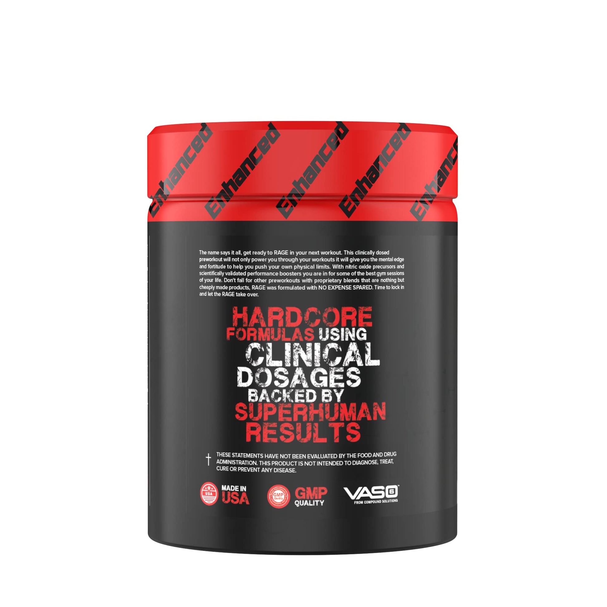 Enhanced Labs - Mr. Olympia 2020 Big Ramy’s Rage Pump - Stimulant Free Pre Workout Enhanced buy supplements canada