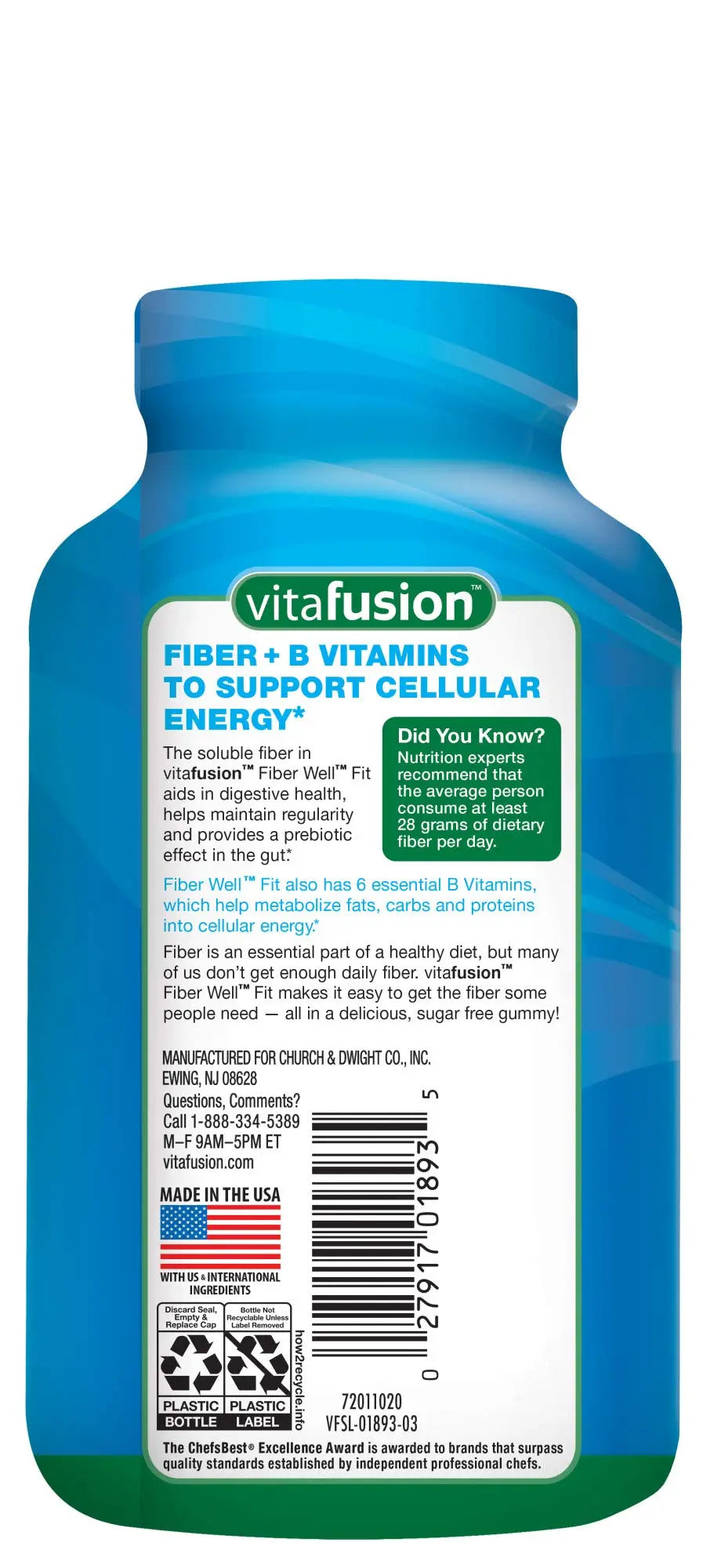 Vitafusion Fiber Well Fit Gummies, 90 Count and L’il Critters Gummy Vites Daily Gummy Multivitamin for Kids, 190 Gummies Vitafusion buy supplements canada