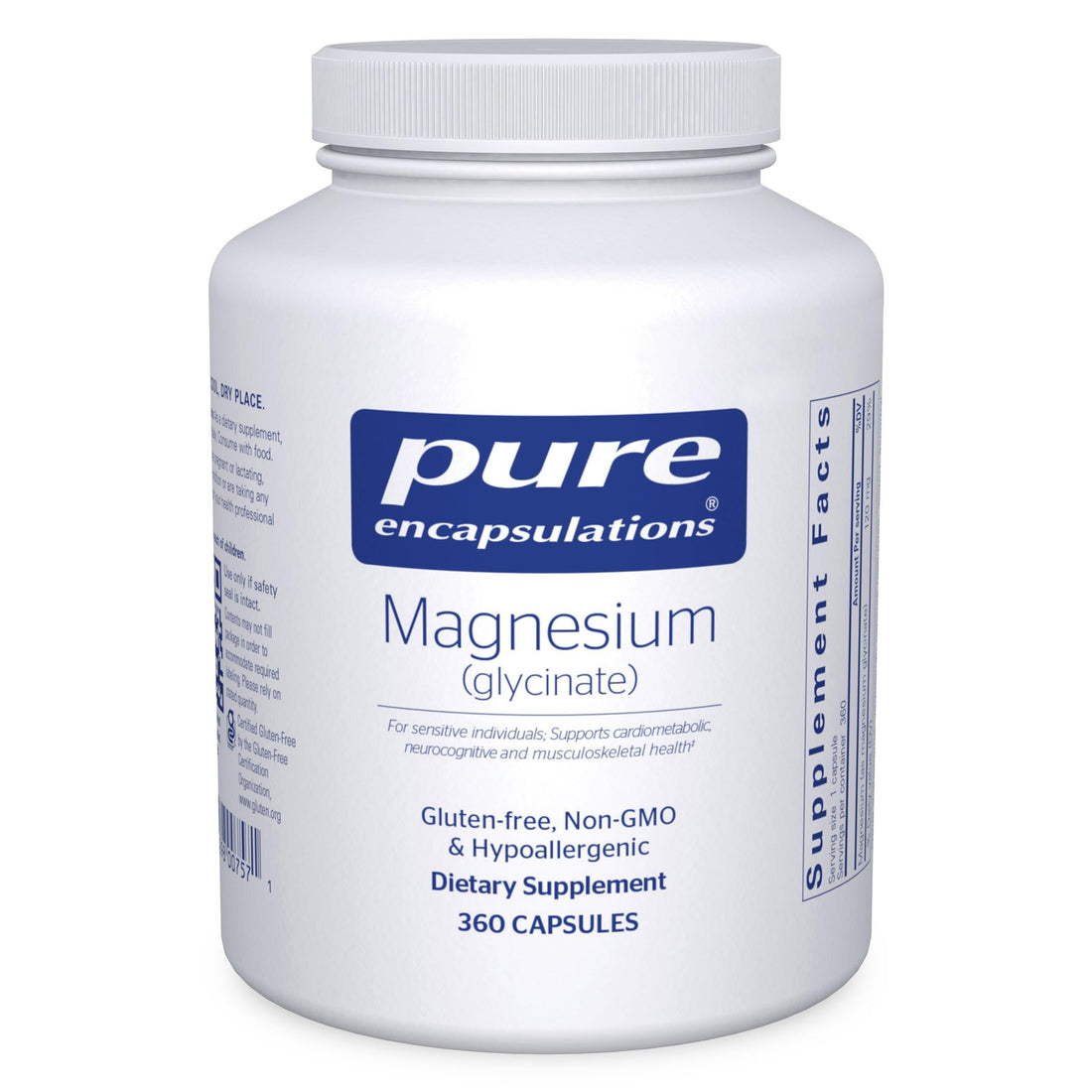 Pure Encapsulations Magnesium (Glycinate) - Supplement to Support Stress Relief, Sleep, Heart Health, Nerves, Muscles, and Metabolism Pure Encapsulations buy supplements canada