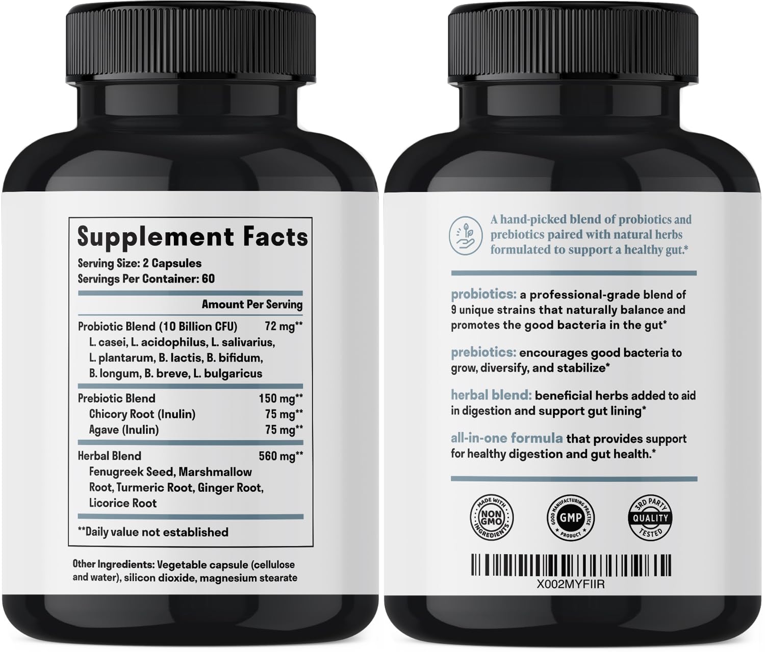 Nuven Naturals All-in-One Gut Health w/Probiotics, Prebiotics, Digestion-Supporting Herbs Nuven Naturals buy supplements canada