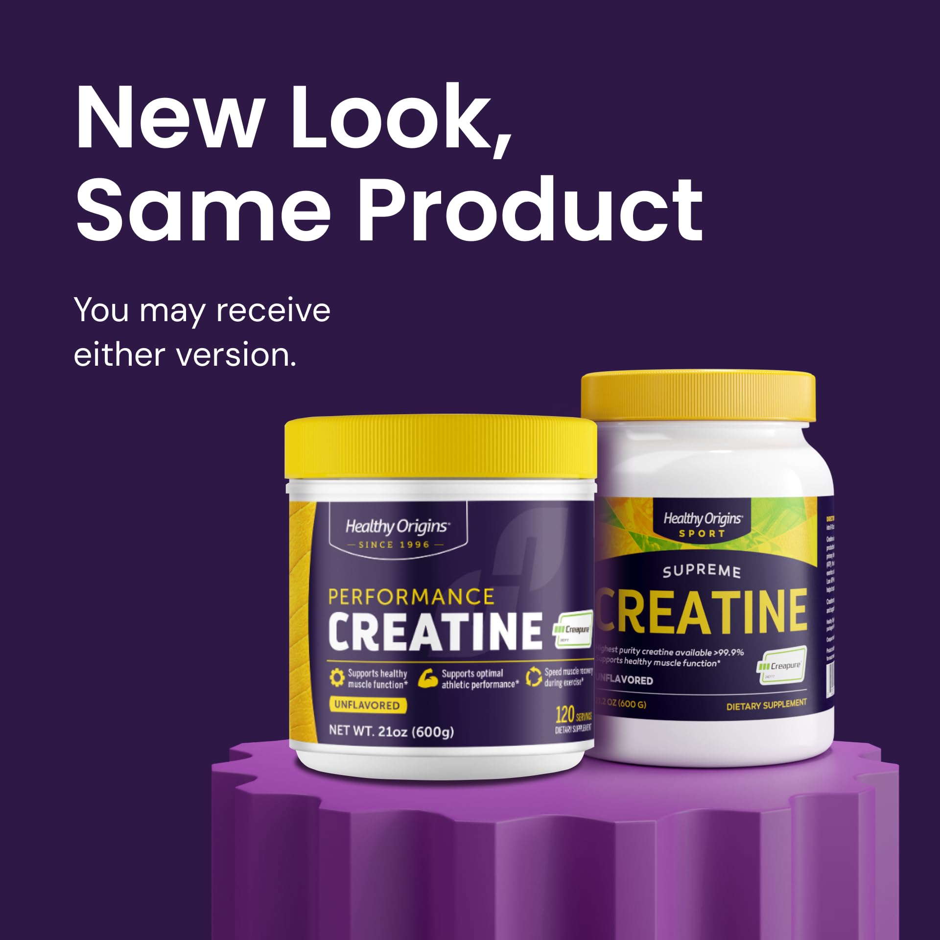Healthy Origins® Performance Creatine with Creapure®, Unflavored Micronized Powder, Supports Muscle Function, Energy & Recovery, 21.2oz (600g), 120 Servings Healthy Origins buy supplements canada