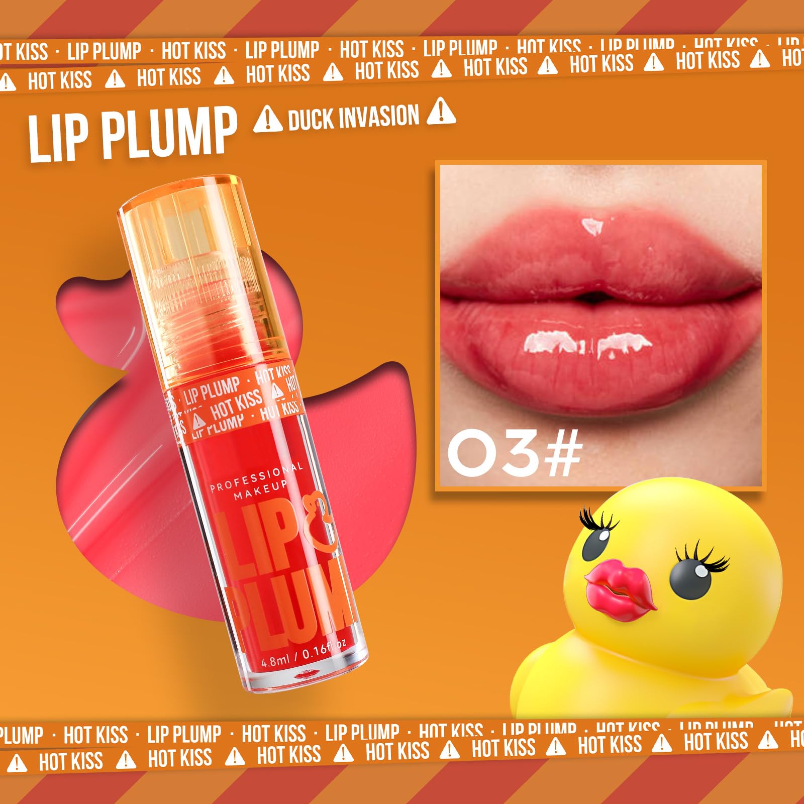 GHFCZOO 3 Colors Duck Lip Plumper Gloss, Hydrating Glitter Shine Primer Lip Tint, Non-Sticky Korean Plumping Lip Oil, Moisturizing Tinted Lip Balm for Sexy, Glossy Lips (Set A, 3pcs/set) GHFCZOO buy supplements canada