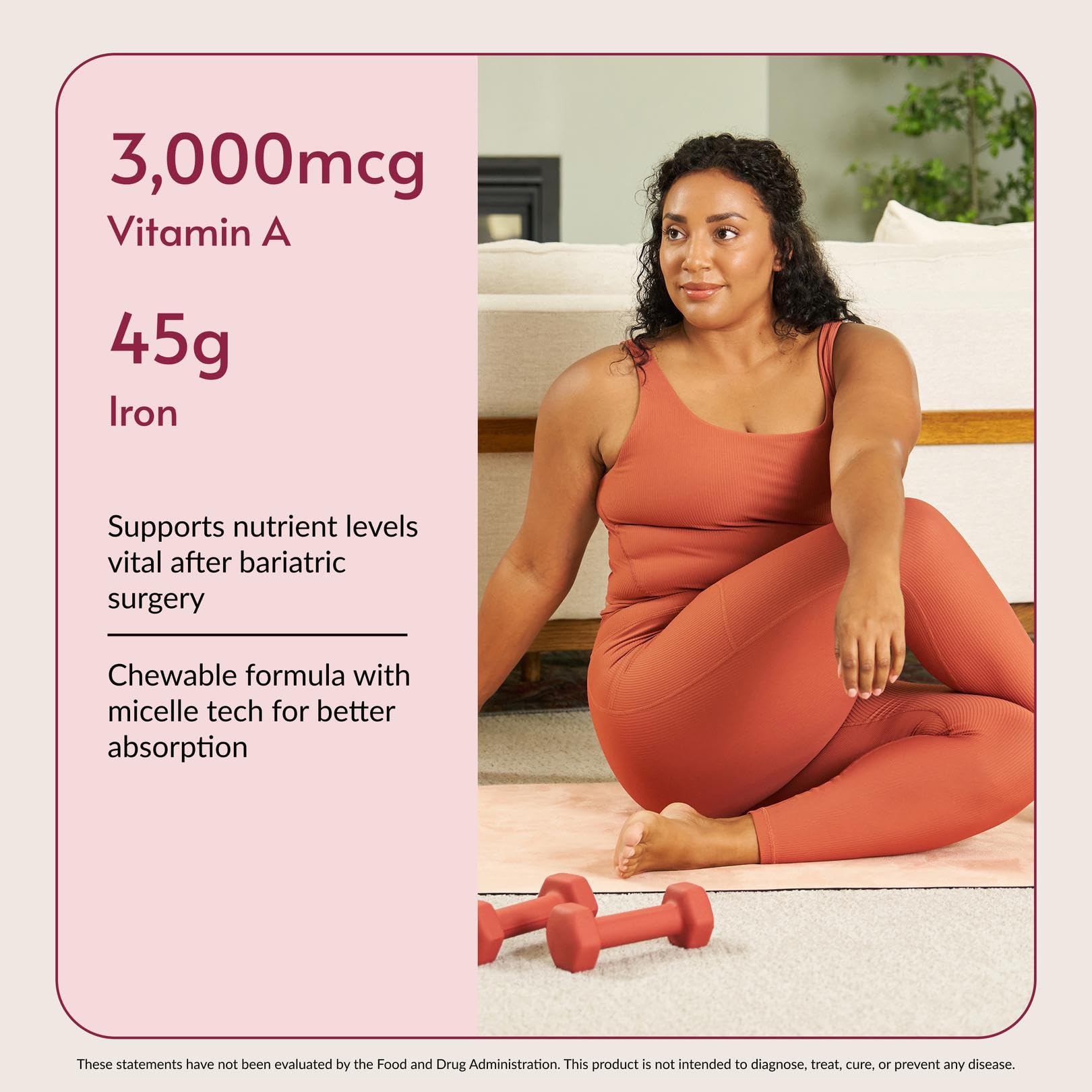 Bariatric Advantage Chewable Advanced Multi EA - High Potency Daily Multivitamin with Iron for Bariatric Surgery Patients Bariatric Advantage buy supplements canada