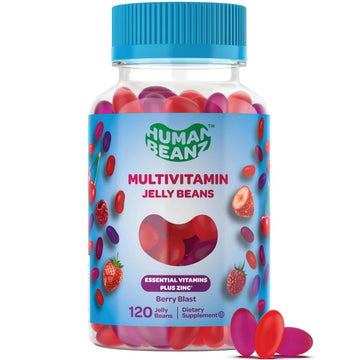 Human Beanz Multivitamin Jelly Bean Gummies with Zinc for Men and Women, Immune Support Dietary Supplements for Adults, Vegetarian Human Beanz buy supplements canada