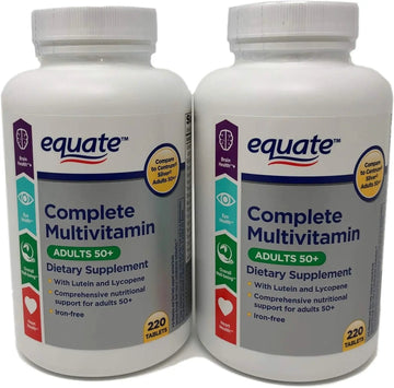 Equate Mature Adult 50+ One Daily Complete Multivitamin Compare to Centrum Silver (400 Ct) Aus Healthcare buy supplements canada
