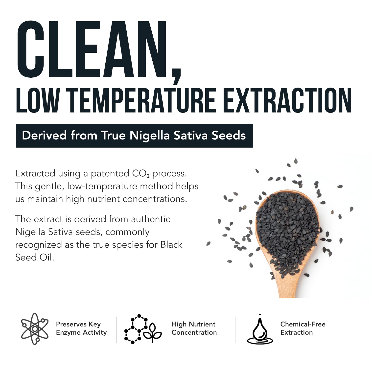 20% Thymoquinone Black Seed Extract Capsules - TQ-Advanced 4X®: Potent Thymoquinone Concentration Available - 60:1 Concentrate from Nigella Sativa Triquetra Health buy supplements canada