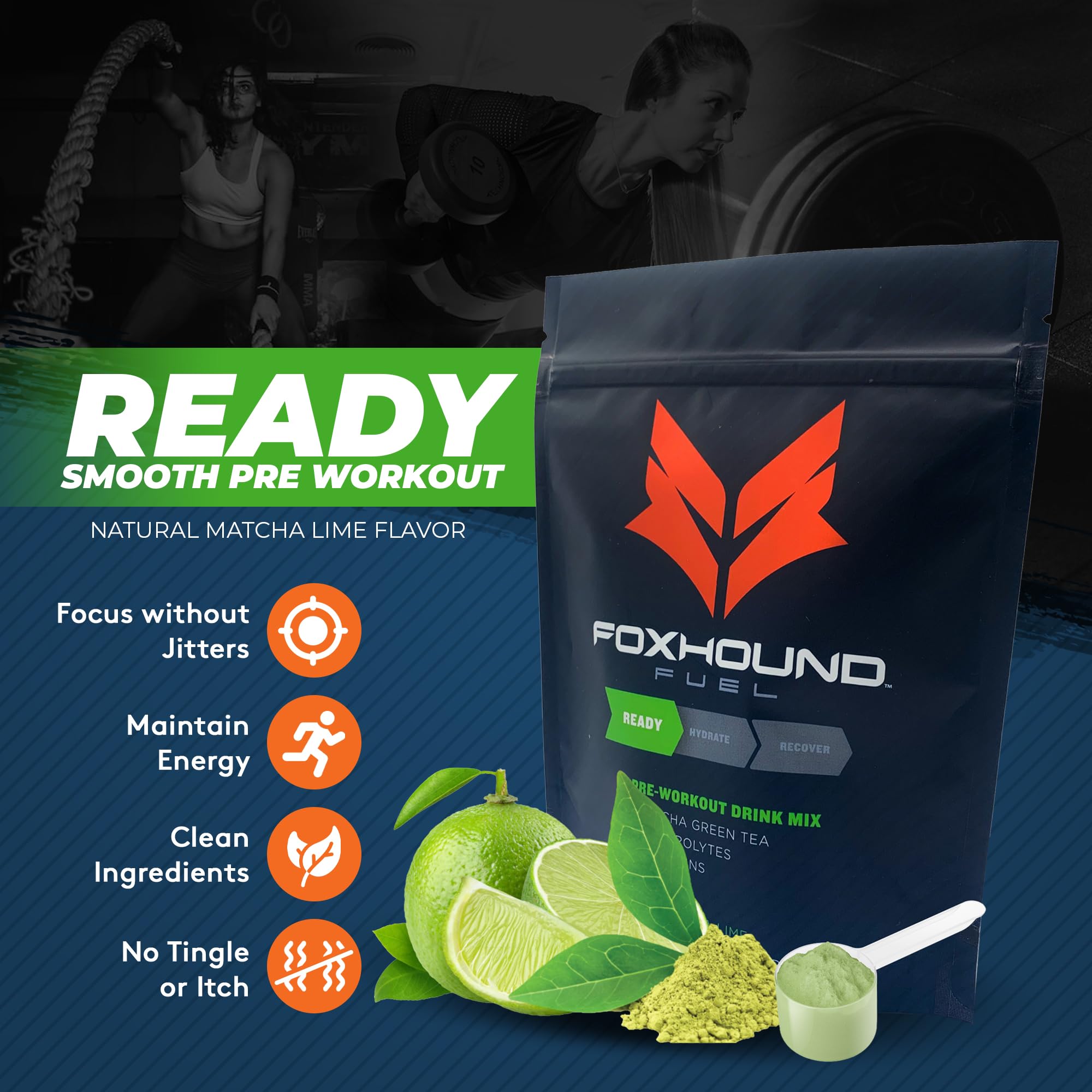 Foxhound Fuel Keto Pre Workout Powder Electrolytes Drink Mix, Sugar Free Preworkout Foxhound Fuel buy supplements canada