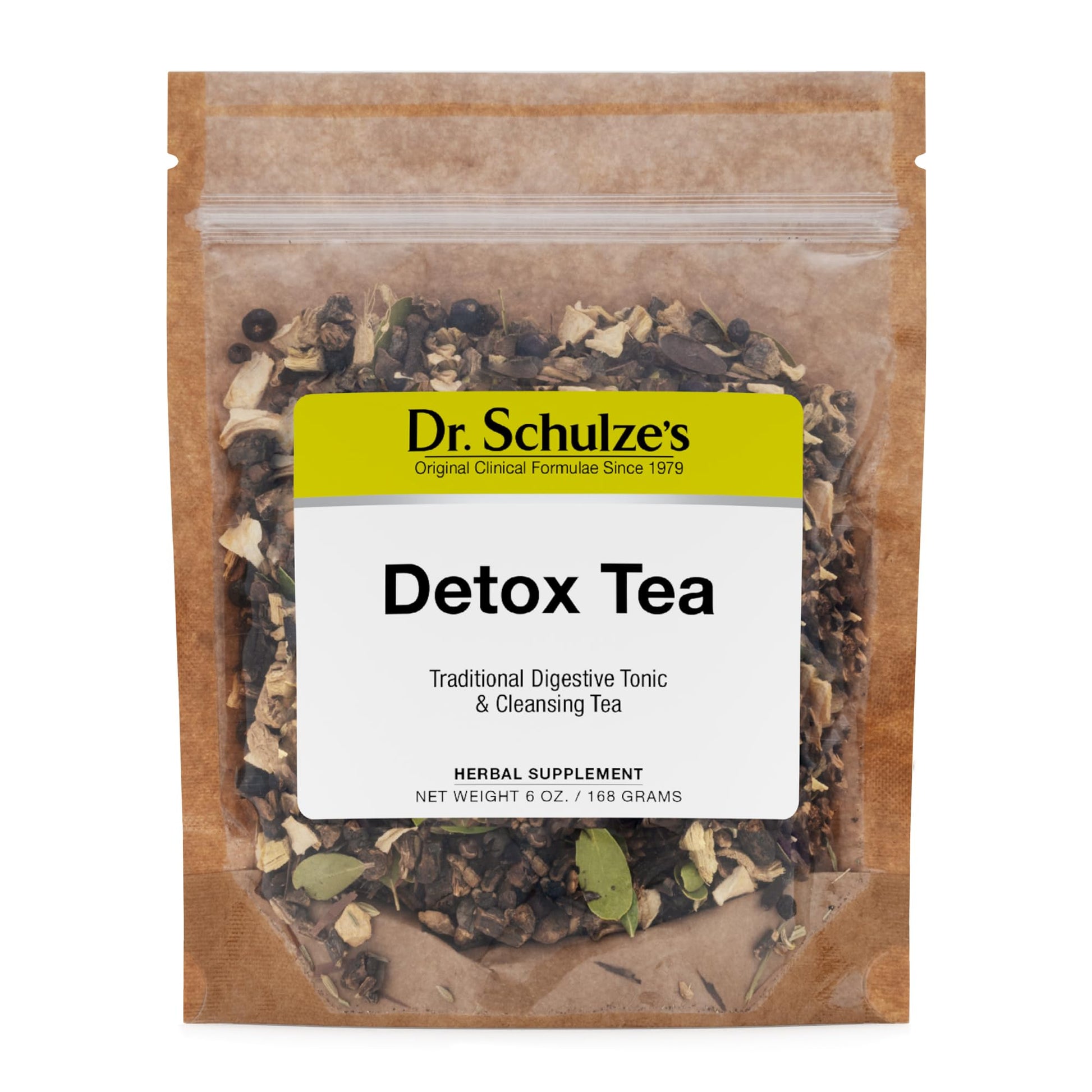 Dr. Schulze’s | Detox Tea | All Purpose Herbal Tonic | Powerful Digestive Stimulant | Dietary Supplement | Ultimate Liver Cleanse | Helps Eliminate Gas & Indigestion | Release Toxins | 6 Oz. Pack Dr. Schulze's buy supplements canada