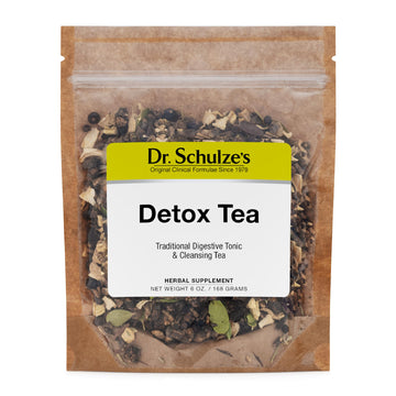 Dr. Schulze’s | Detox Tea | All Purpose Herbal Tonic | Powerful Digestive Stimulant | Dietary Supplement | Ultimate Liver Cleanse | Helps Eliminate Gas & Indigestion | Release Toxins | 6 Oz. Pack Dr. Schulze's buy supplements canada