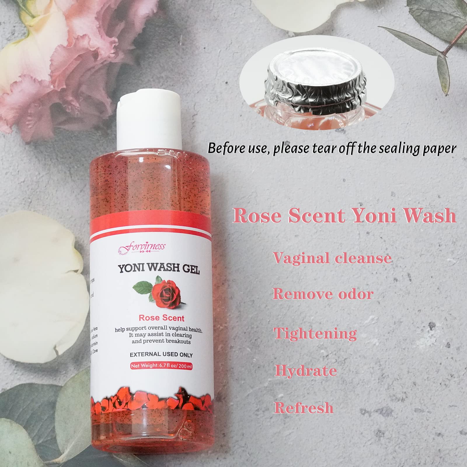 forvirness Feminine Wash & Natural Yoni Oil Set, Vaginal Wash with Cleaning Factor - Remove Odor forvirness buy supplements canada