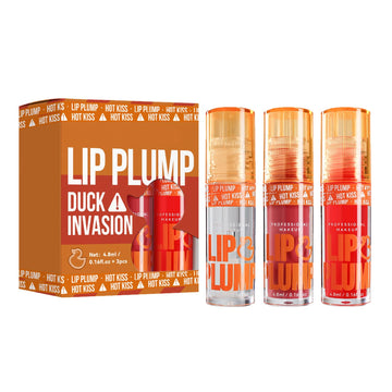 GHFCZOO 3 Colors Duck Lip Plumper Gloss, Hydrating Glitter Shine Primer Lip Tint, Non-Sticky Korean Plumping Lip Oil, Moisturizing Tinted Lip Balm for Sexy, Glossy Lips (Set A, 3pcs/set) GHFCZOO buy supplements canada