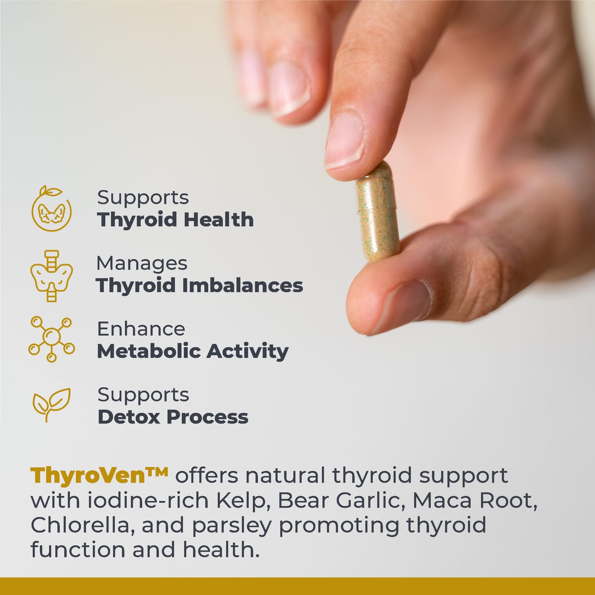 Premier Research Labs ThyroVen - Thyroid Support for Women, Thyroid Support for Men, Thyroid Supplement, Thyroid Support Complex with Naturally-Sourced Iodine - 60 Capsules Premier Research Labs buy supplements canada