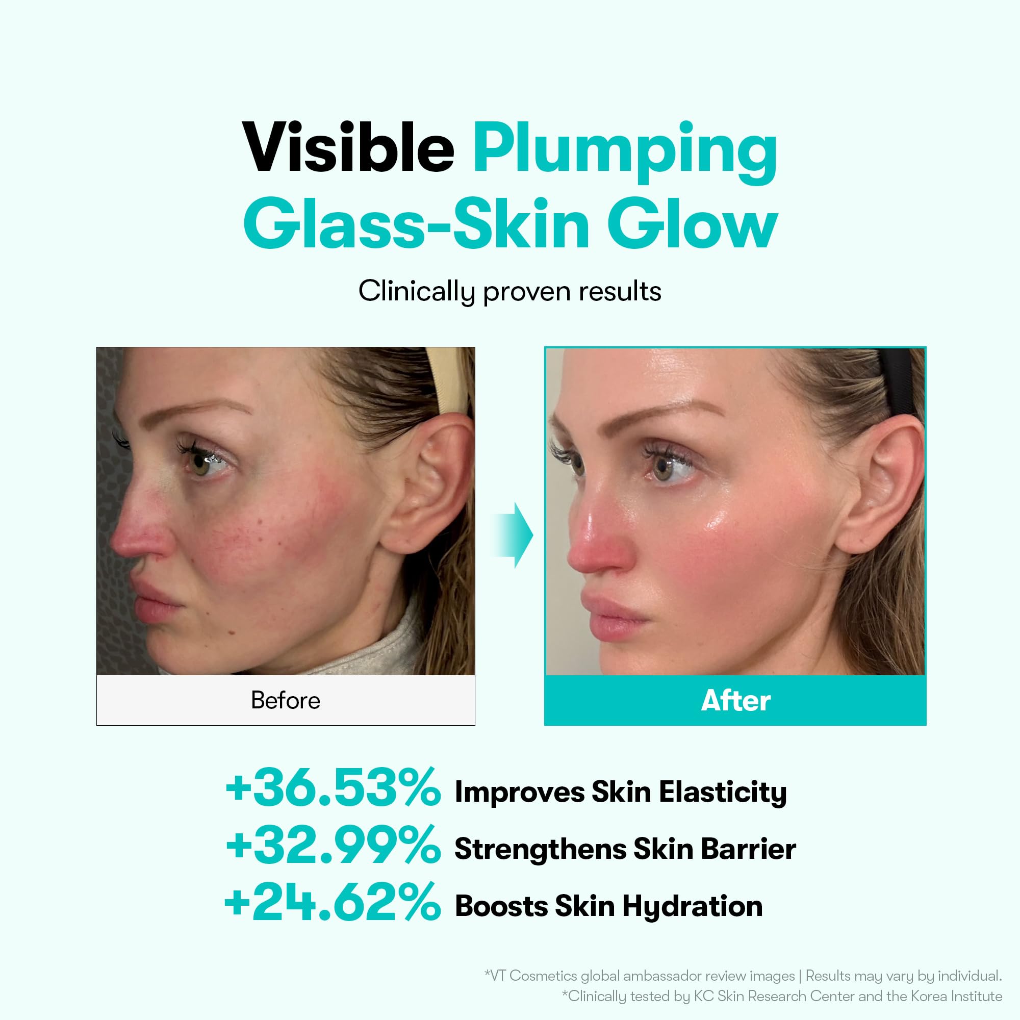 VT COSMETICS PDRN 100 Essence, Intensive Glow Serum, 100,000ppm Vegan PDRN, Skin Restoration & Plumping, Hydrating & Moisturizing VT COSMETICS buy supplements canada