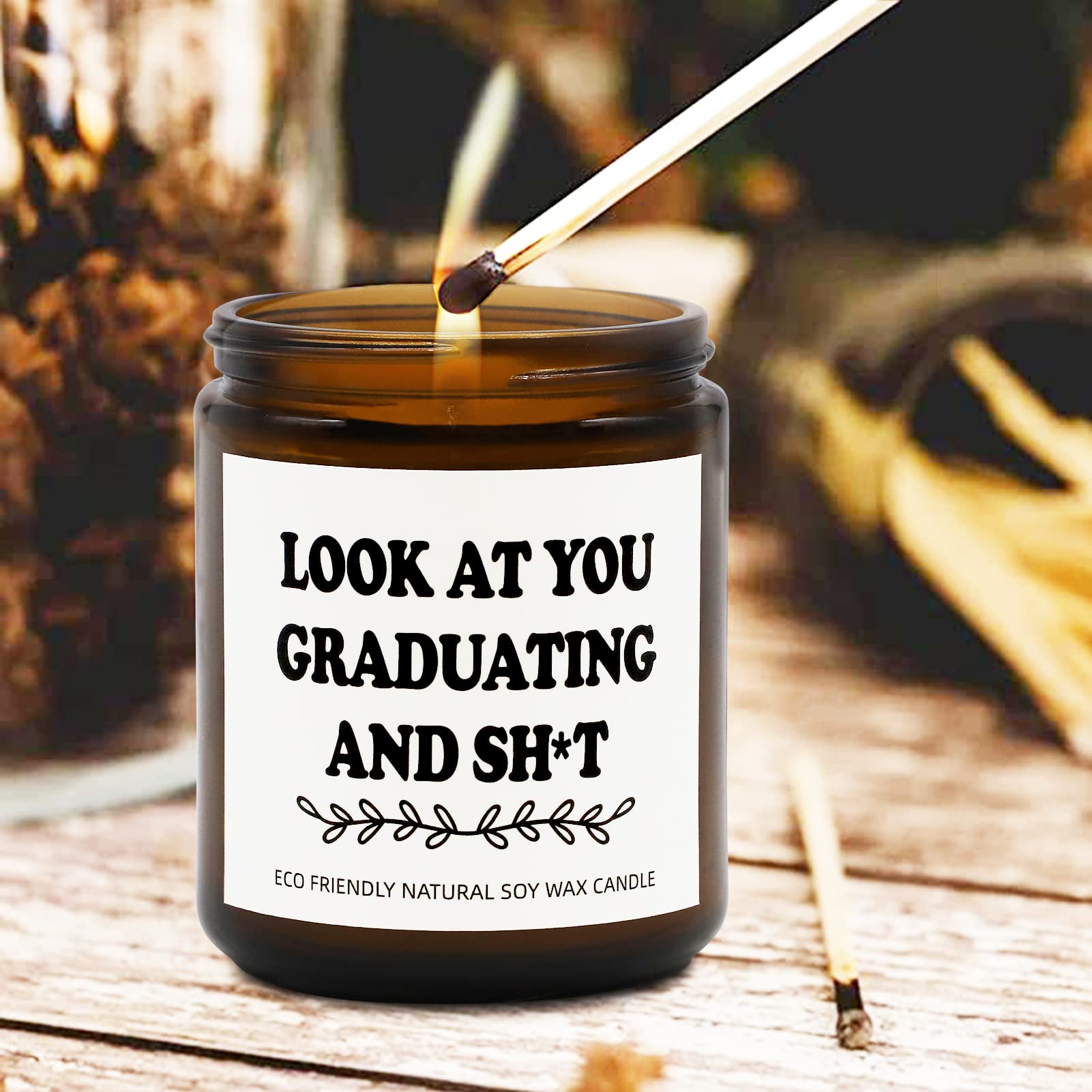 Joyseller Funny Graduation Gift for Her/Him, Look at You Graduation Candles for Party Decorations Joyseller buy supplements canada