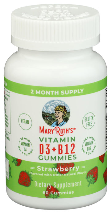 Mary Ruth's Vitamin D3 & B12 Gummies, 60 CT MARYRUTH'S buy supplements canada