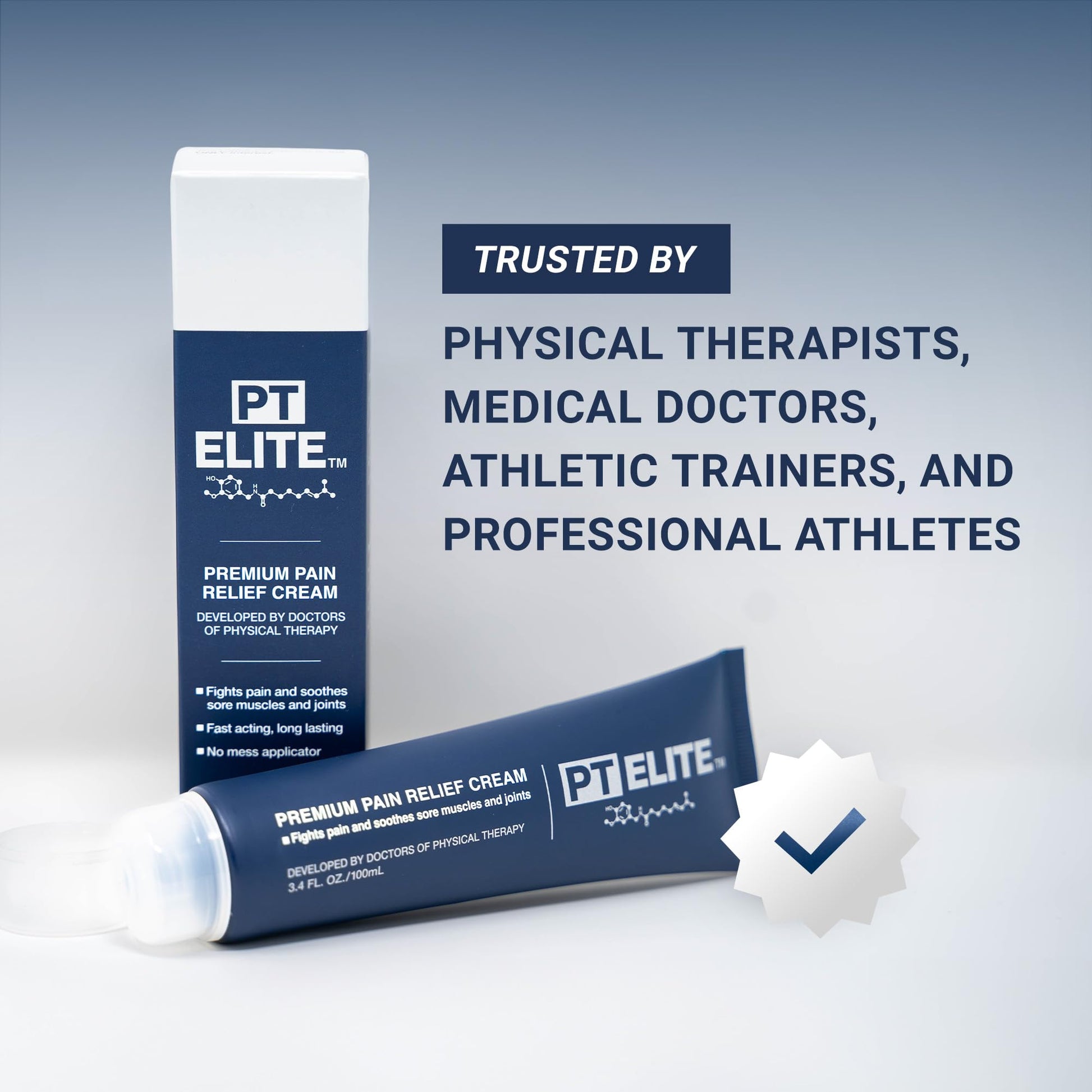 PT Elite Premium Pain Relief Cream, with Capsaicin, Menthol & Arnica, Arthritis, Knee, & Back Pain Relief, Soothes Sore Muscles & Joints, Reduces Stiffness, Non-Greasy, Topical Analgesic, 3.4 oz PT Elite buy supplements canada