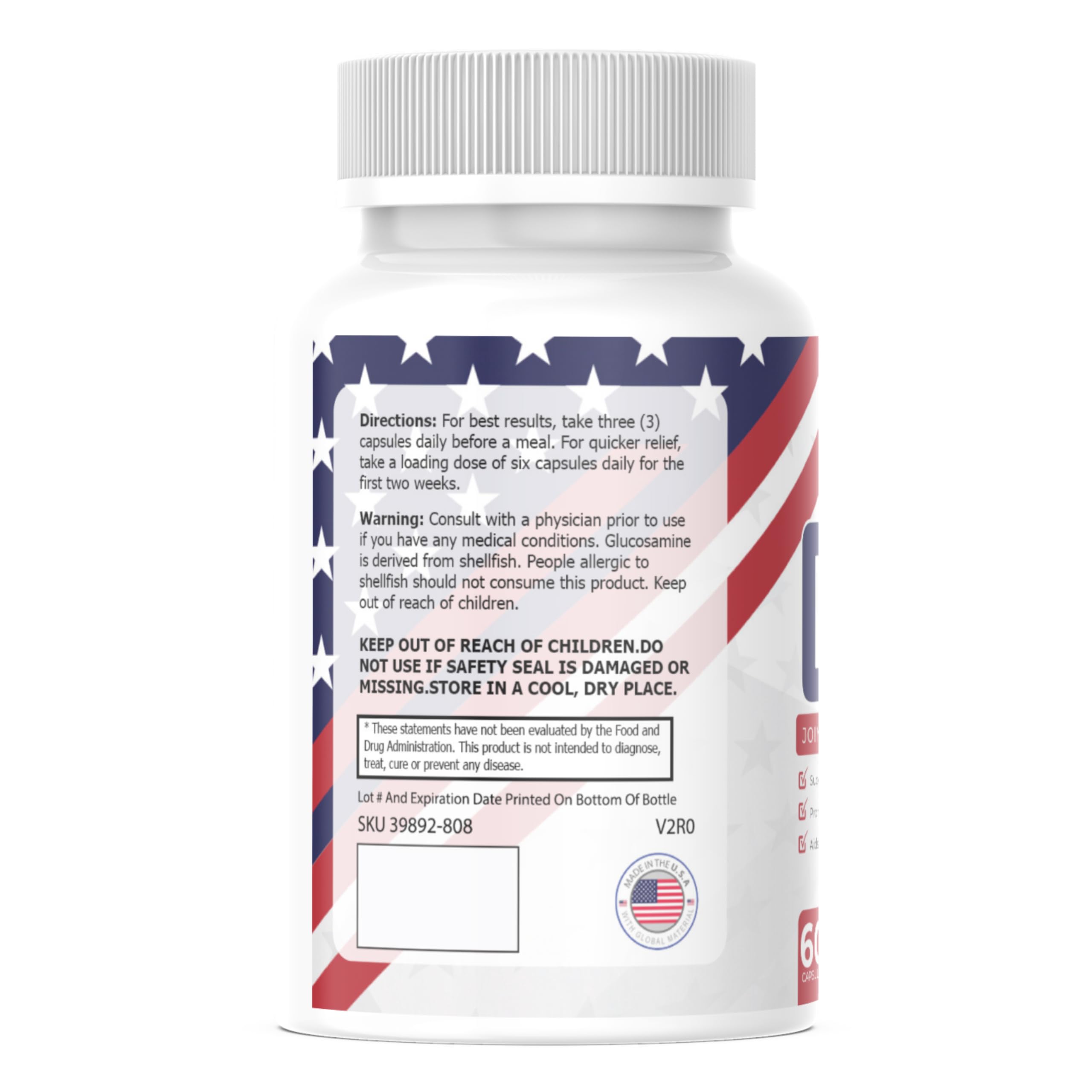 All Right Nutrition Joint Chief - Joint & Muscle Support - Mobility Aid - 60 Capsules All Right Nutrition buy supplements canada