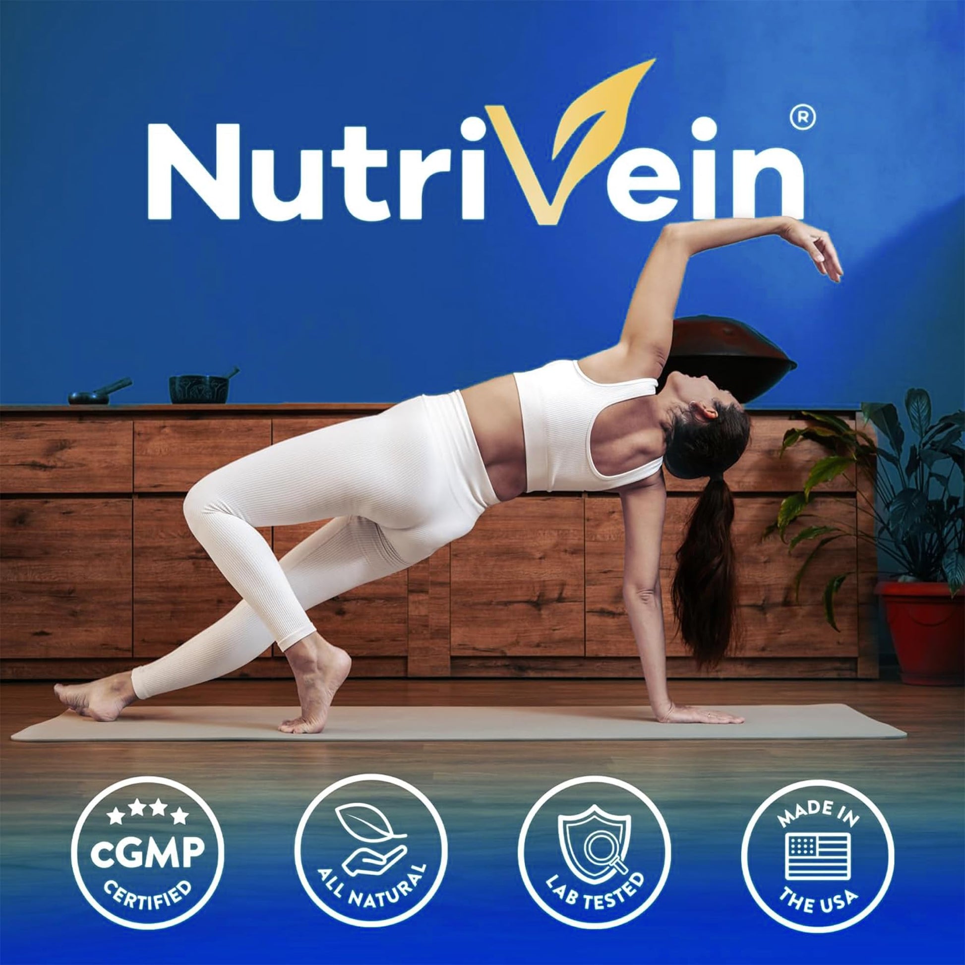 Nutrivein Premium NAD + Resveratrol Supplement 600 mg - 30 Servings (60 Capsules): Powerful Synergistic NAD Resveratrol Supplement - Aging, Cognition, Metabolism, & Overall Well-Being Nutrivein buy supplements canada