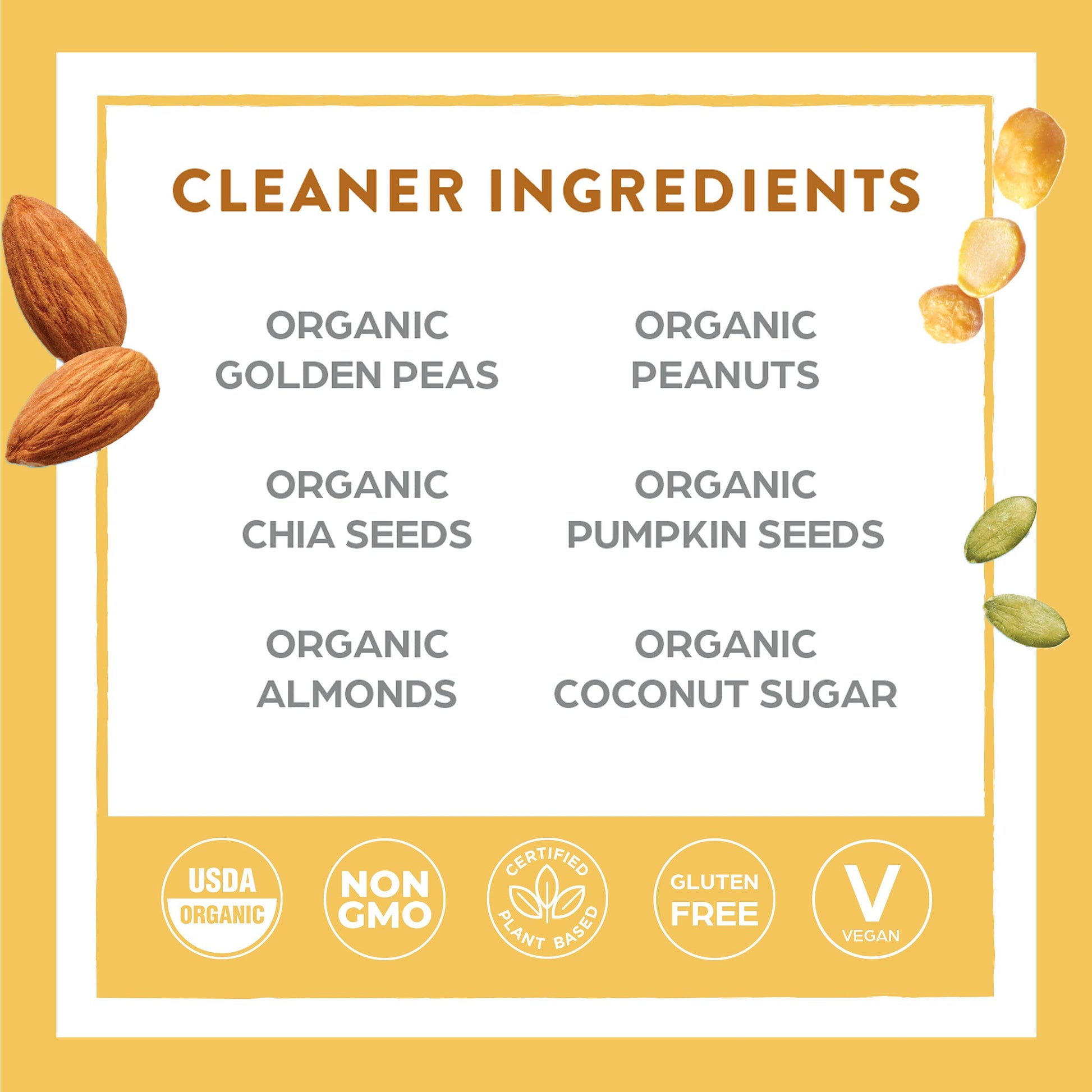 Orgain Organic Simple Vegan Protein Powder, Peanut Butter - 20g Plant Based Protein Orgain buy supplements canada