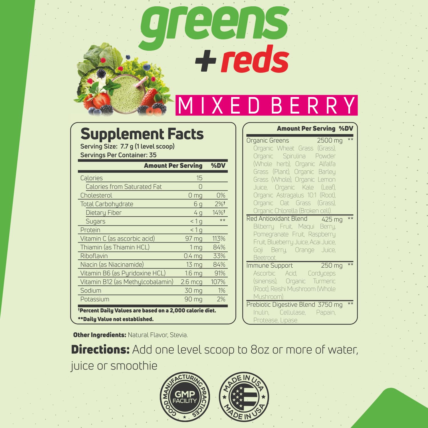 Forzagen Vegan Greens & Reds Superfood Powder - Organic Super Greens Powder | Premium Veggie Powder Supplement | 35 Servings Reds and Greens Superfood Powder Forzagen buy supplements canada
