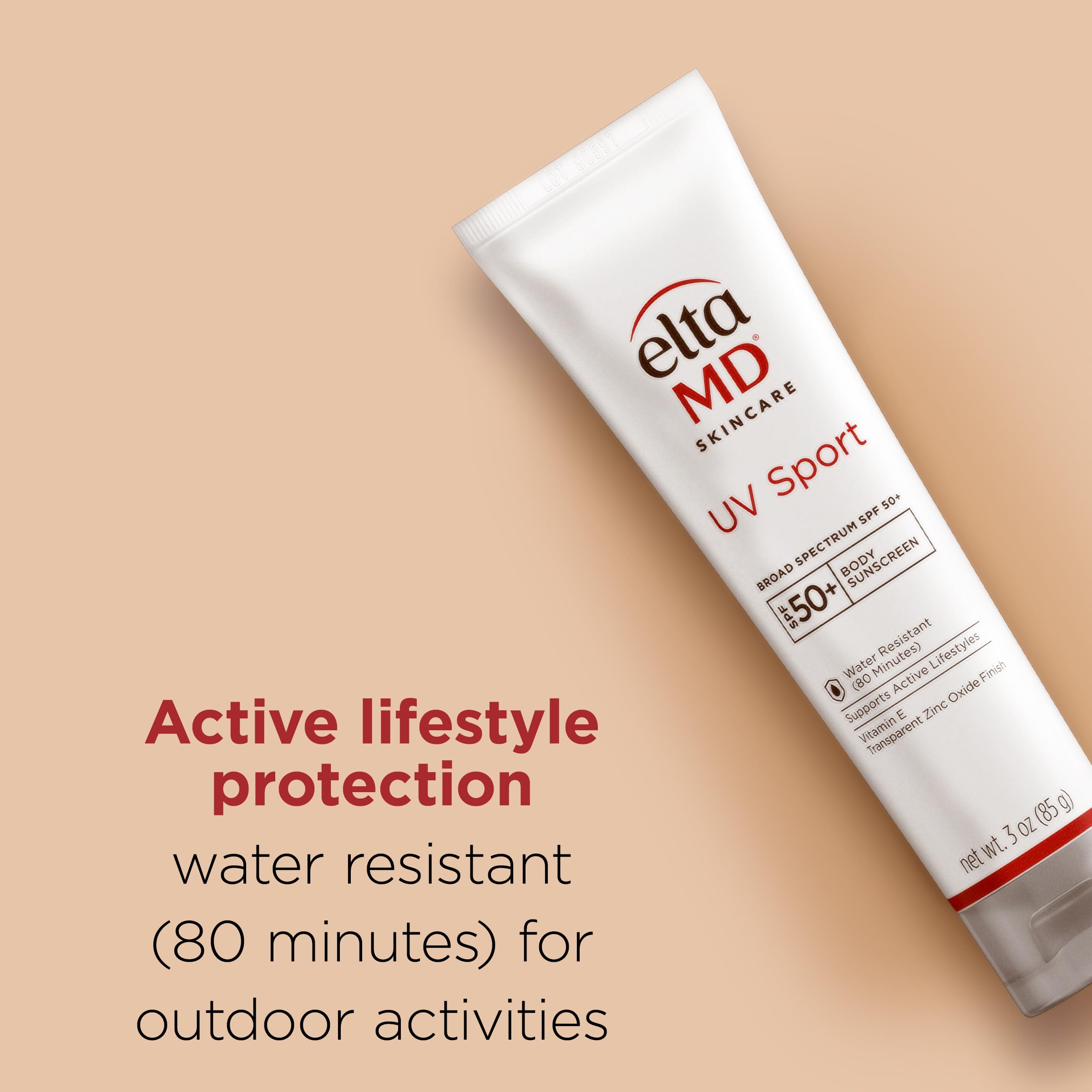 EltaMD UV Sport Sunscreen Lotion SPF 50 - Face and Body Sunscreen SPF 50, Water & Sweat Resistant EltaMD buy supplements canada