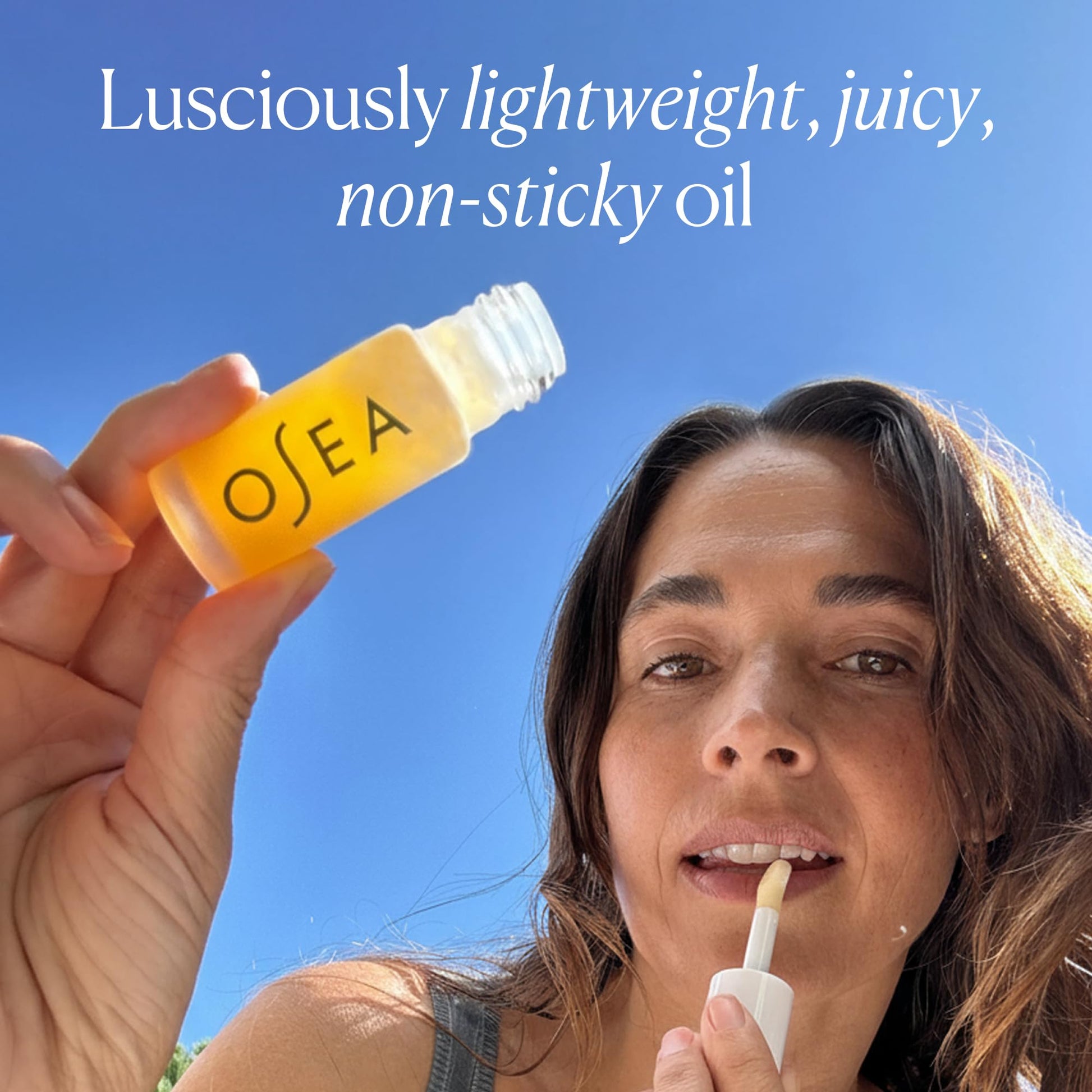 OSEA Hyaluronic Lip Oil Booster – Clean Beauty Lip Oil for Plump, Glossy, Hydrated Lips – Nourishing Seaweed & Meadowfoam Oil – Vegan, Non-Sticky, High-Shine Finish OSEA buy supplements canada