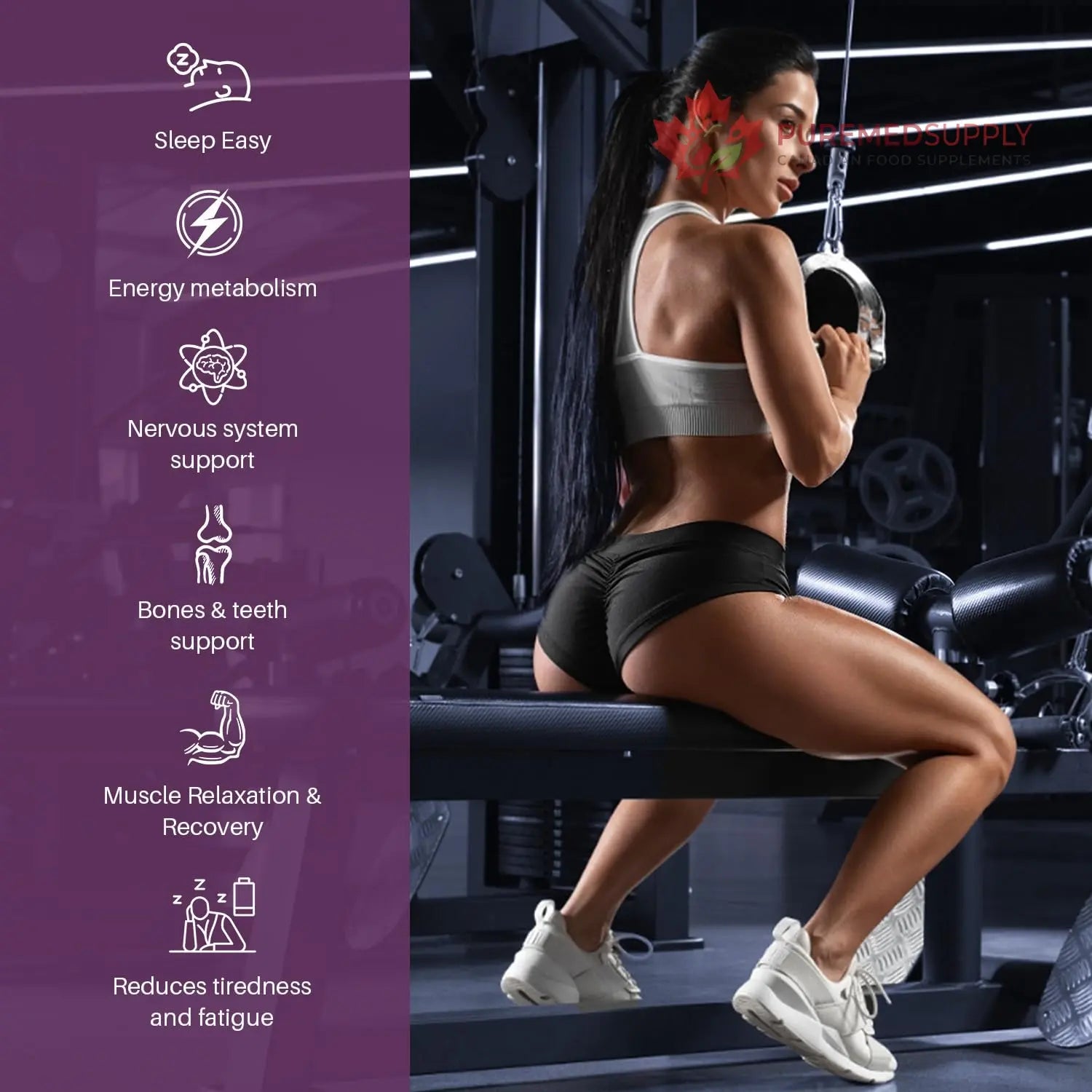 Magnesium Complex 700mg 12 in 1 Magnesium Supplement with Glycinate Citrate Malate Oxide Taurate Aspartate Orotate Magnesium Relaxation,Muscle,Heart Support, Vegan 120 Capsules 2PK Totaria buy supplements canada