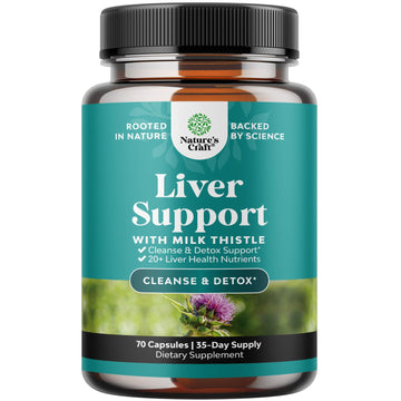 Liver Cleanse Detox & Repair Formula - Herbal Liver Support Supplement Natures Craft buy supplements canada