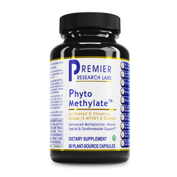 Premier Research Labs Phyto Methylate - B Vitamin Supplement - Supports Methylation, Detox, Brain & Heart Health - 5-MTHF & P5P - 60 Plant-Source Capsules Premier Research Labs buy supplements canada