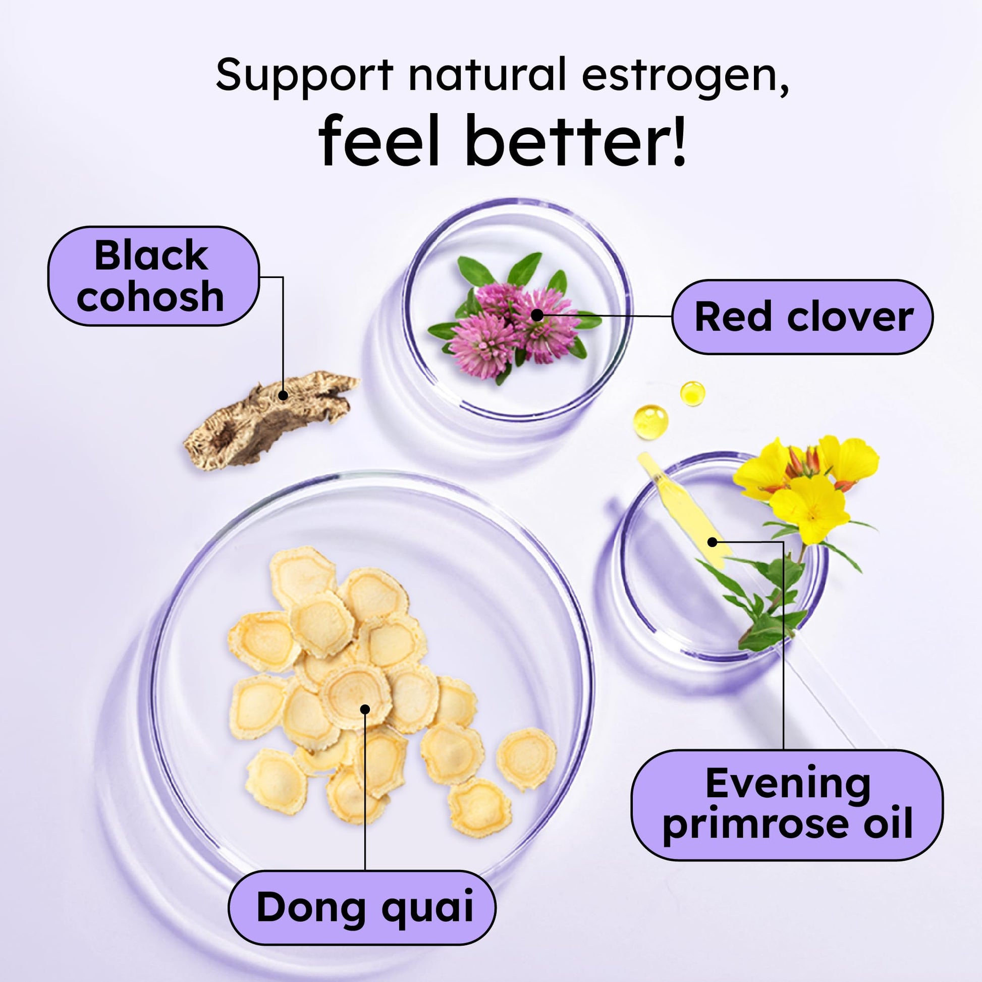 Proov - Boost Supplement for Women - Promotes Estrogen Production - Fertility & Menopausal Support for Women - Hormonal Balance - Evening Primrose Oil Red Clover, Dong Quai, Black Cohosh - 30 Capsules Proov buy supplements canada