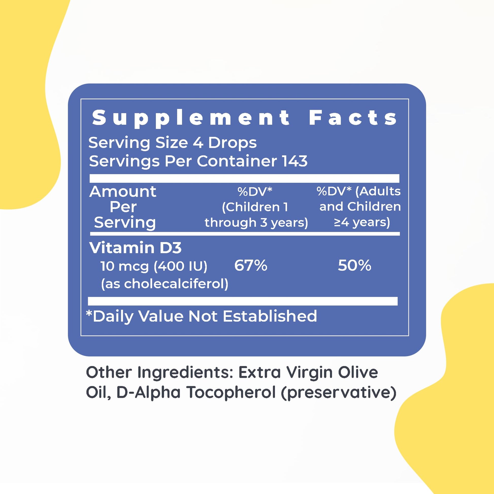 Premier Research Labs Vitamin D3 for Kids - Vitamin D Drops for Children, Kids Liquid Vitamin D, 400 IU Per Serving, Supports Healthy Brain Development - 0.43 fl oz Premier Research Labs buy supplements canada
