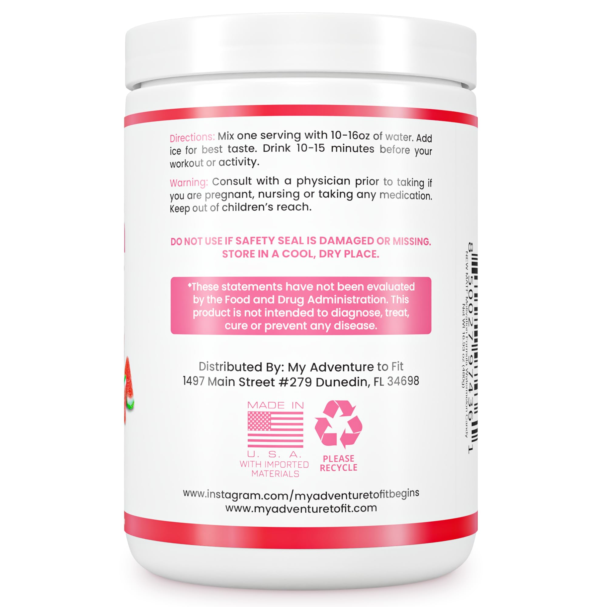 Pre Workout Powder for Men - Gluten Free Preworkout with Creatine for Muscle Endurance My Adventure to Fit buy supplements canada