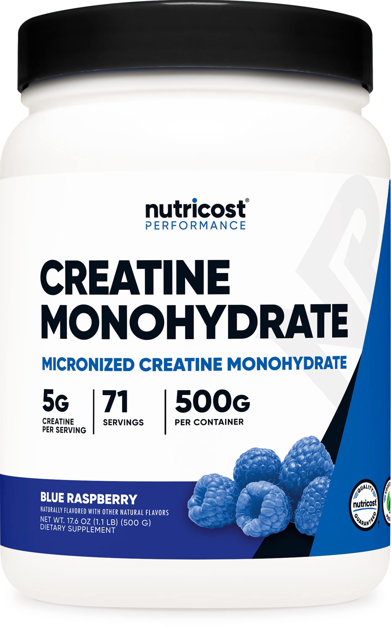 Nutricost Creatine Monohydrate Powder (Blue Raspberry), 500 Grams (1.1 LBS) Nutricost buy supplements canada