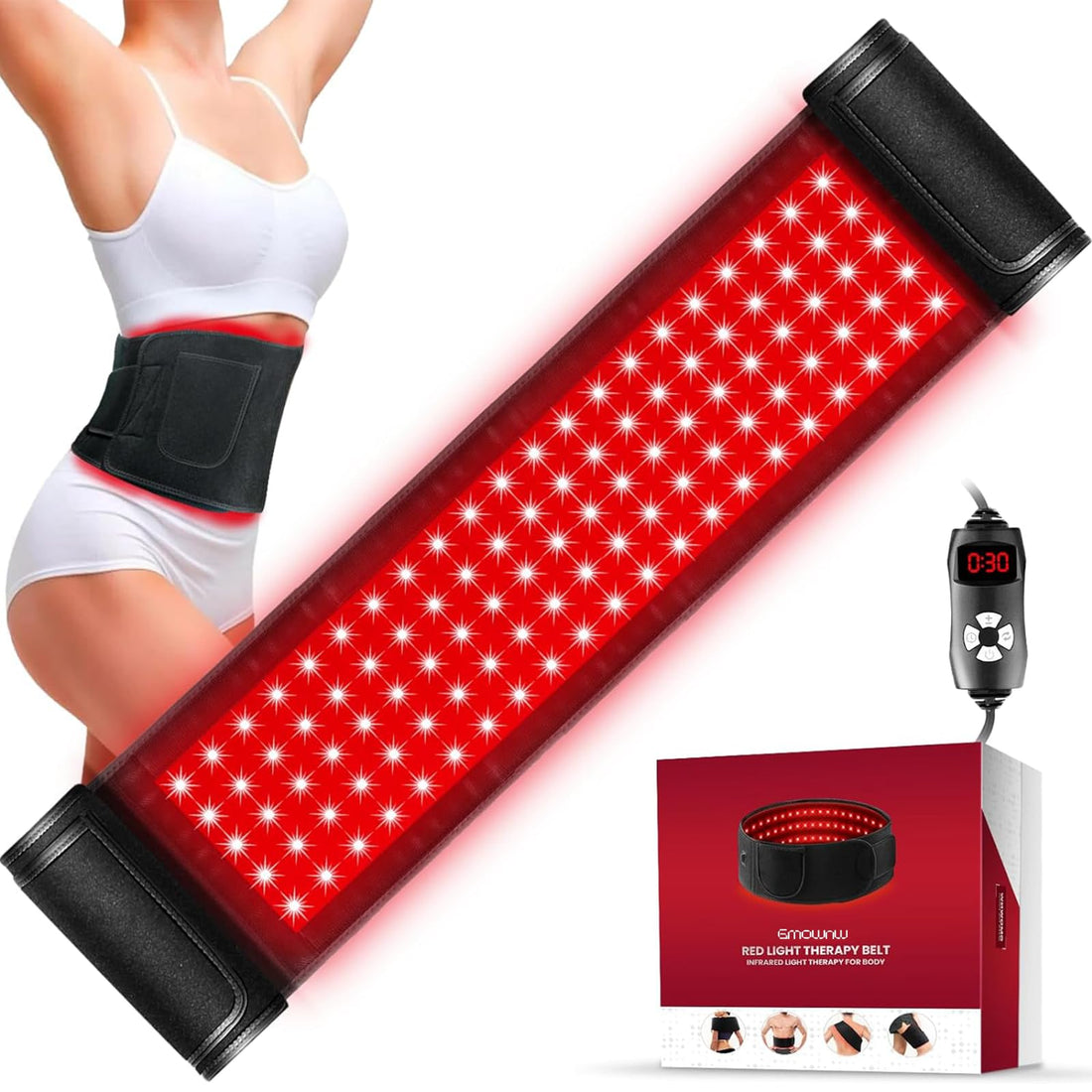 Red Light Therapy for Body, Infrared Light Therapy for Shoulder Waist Muscle Pain Relief GMOWNW buy supplements canada