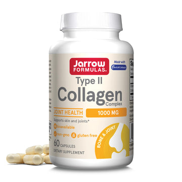 Jarrow Formulas® Type II Collagen Complex 1000 mg Supplements, Supports Skin and Joint Health, 60 Capsules, 30 Day Supply Jarrow Formulas buy supplements canada