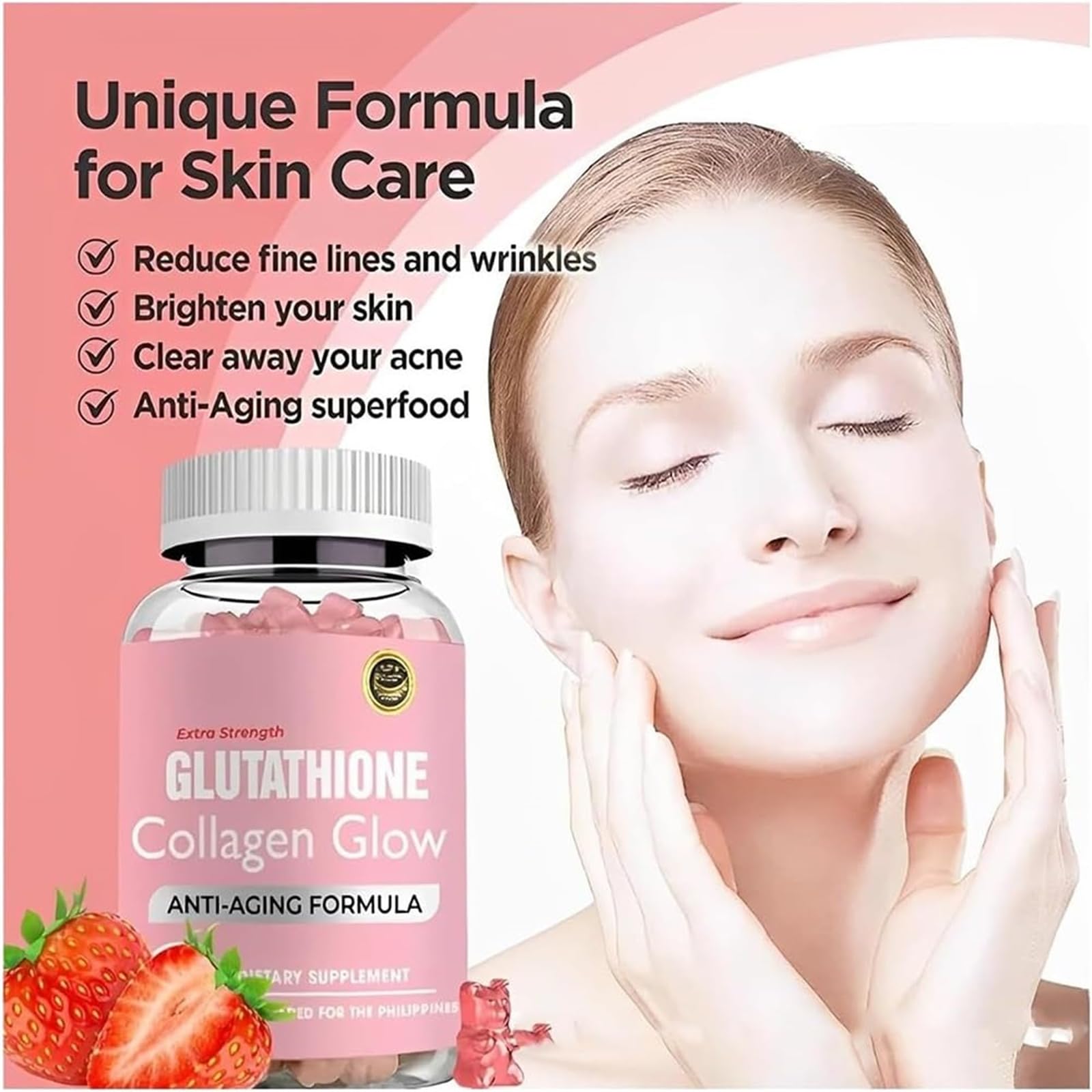 Caduola Glutathione Collagen Glow Gummies, Glutathione Collagen Glow Gummies Caduola buy supplements canada