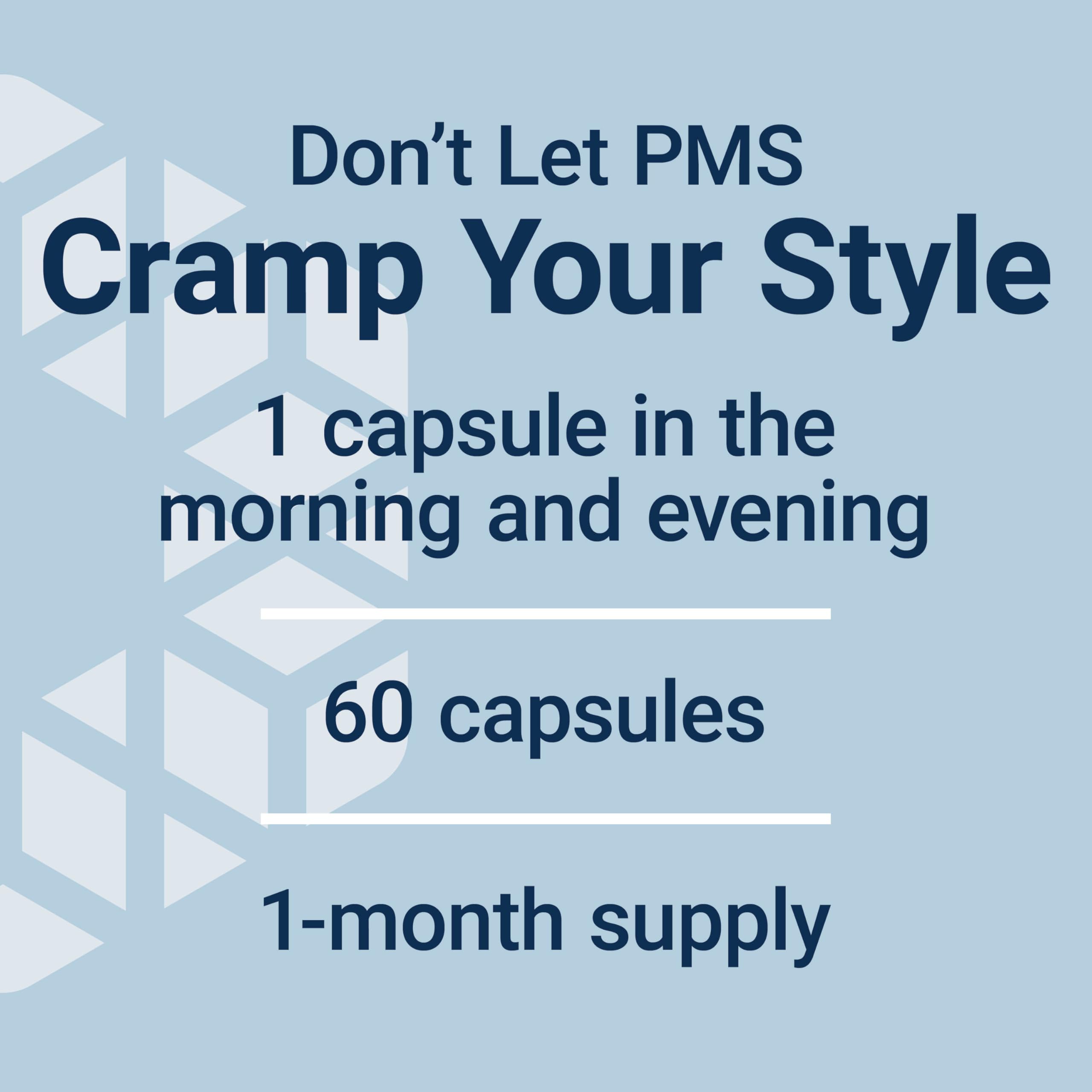 Life Extension Daily PMS Relief, Menstrual Comfort Supplement, PMS-Related Cramps, Lower Back discomfort, Mood, Ginger, Magnesium, B6, Gluten-Free, Non-GMO, 60 Capsules Life Extension buy supplements canada