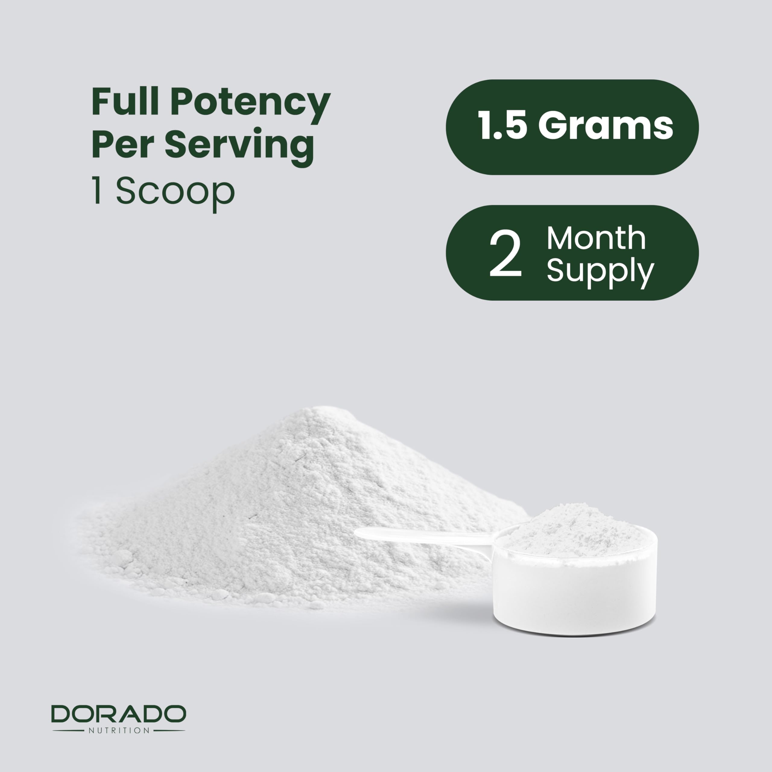 Colostrum Supplement Powder 90g (60 Servings of 1.5g Pure Bovine Colostrum Std. to Contain 20% IgG Immunoglobulins) Grass Fed Powder - No Fillers, Third Party Tested, Unflavored & Non-GMO DORADO NUTRITION buy supplements canada