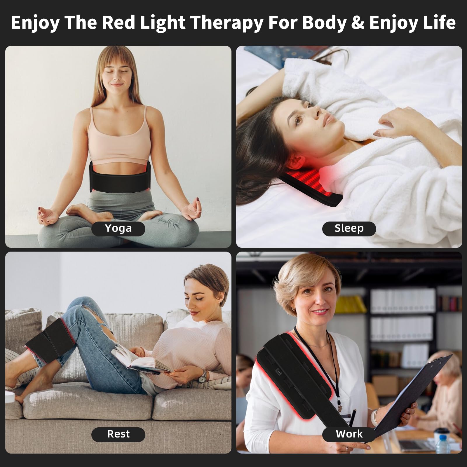 Red Light Therapy Belt, Infrared Light Therapy Wrap, 384PCS Red Light &Infrared Light HaSoCare buy supplements canada