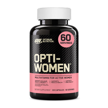 Optimum Nutrition Opti-Women, Vitamin C, Zinc and Vitamin D for Immune Support Womens Daily Multivitamin Supplement with Iron, Capsules, 120 Count Optimum Nutrition buy supplements canada