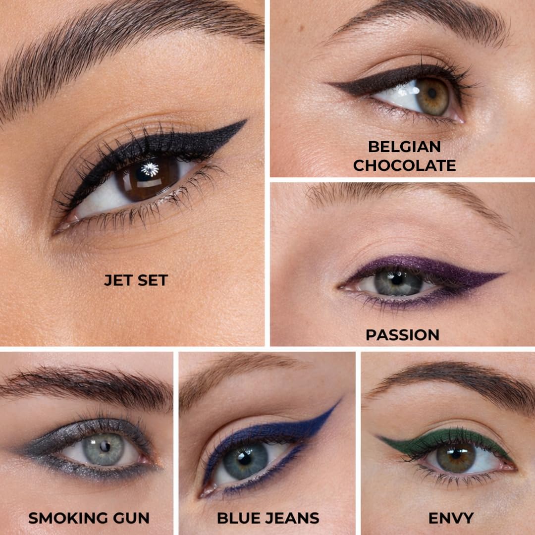 Honeybee Gardens Effortless Eye Liner Pencil, Jet Set Black, Smooth Long-Wearing, Rich Pigment, Vegan & Gluten-Free Honeybee Gardens buy supplements canada