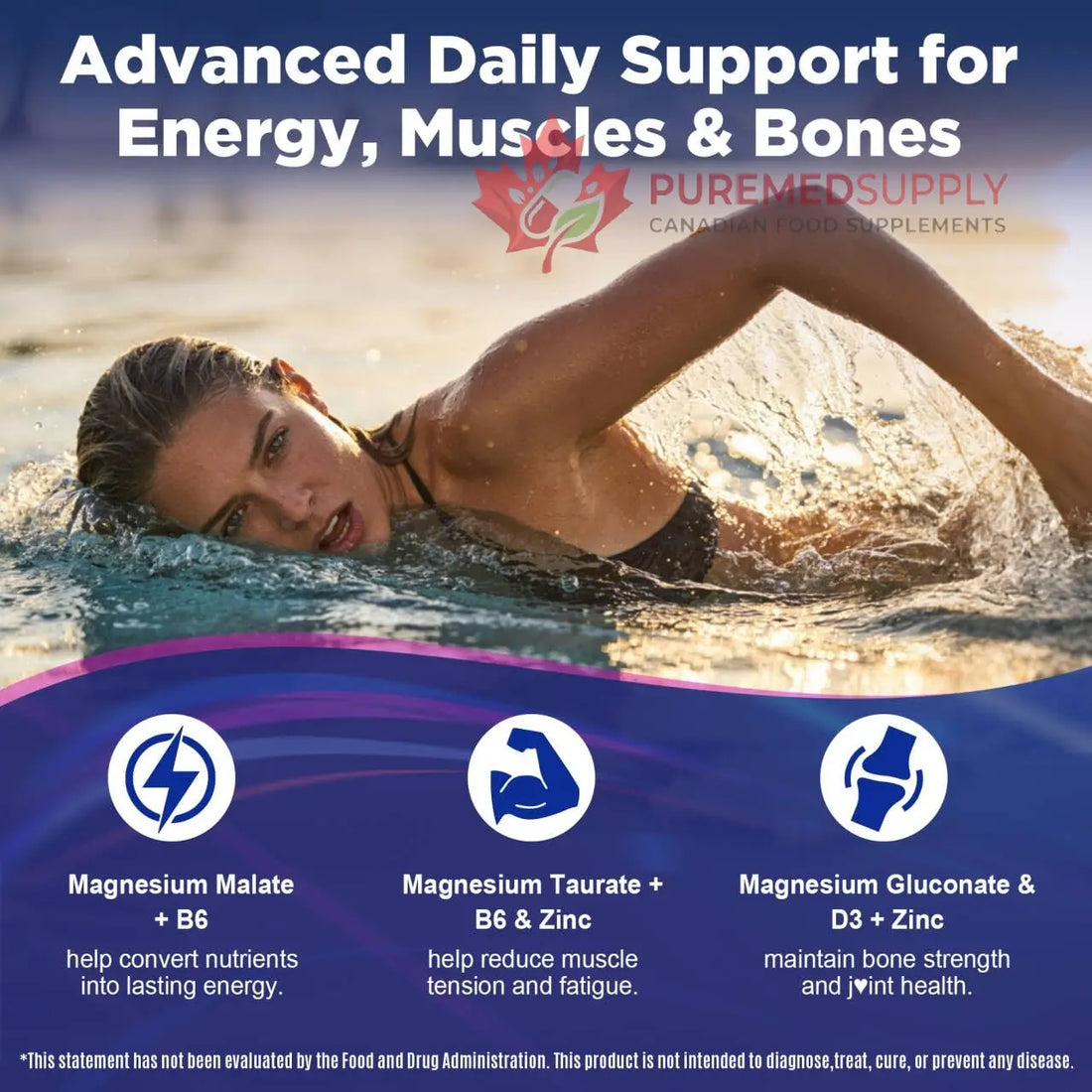 Full Spectrum Magnesium Glycinate Complex 21 in 1 Gummies for Deep Calm Sleep, 12 Forms Magnesium Citrate Malate Taurate Orotate for Women Men + Probiotics w/Ashwagandha, L-Theanine, GABA, 120Cts Nextdia buy supplements canada
